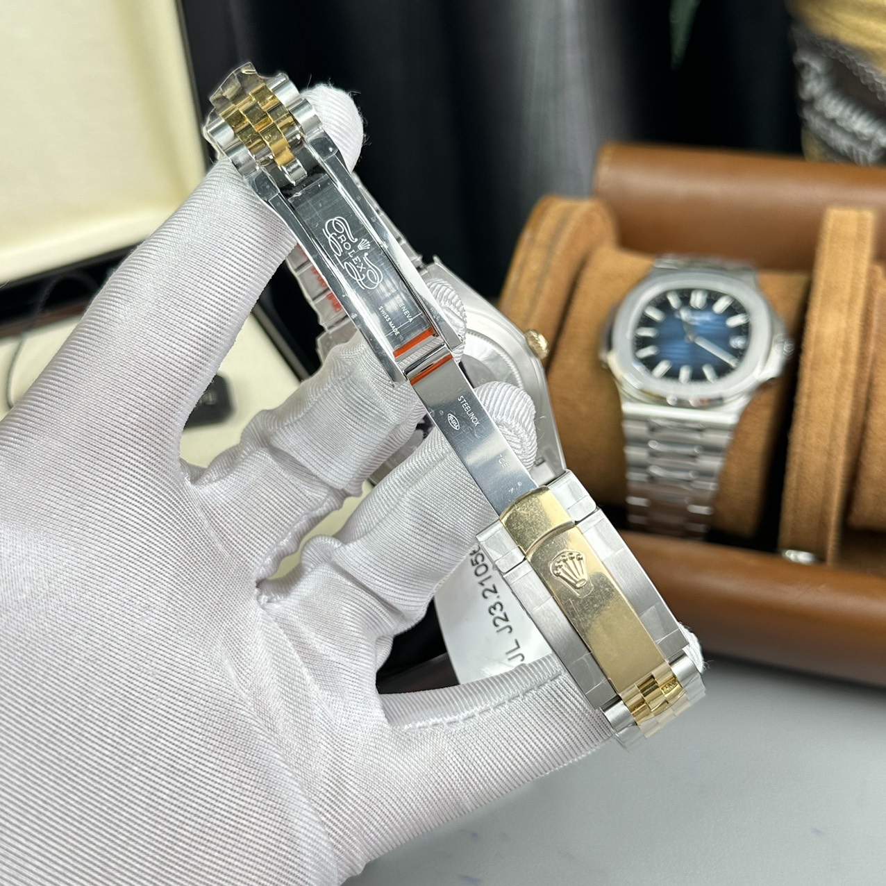 Rolex DateJust Replica Watch Gold Wrapped Jubilee Strap GM Factory 41mm - Top club