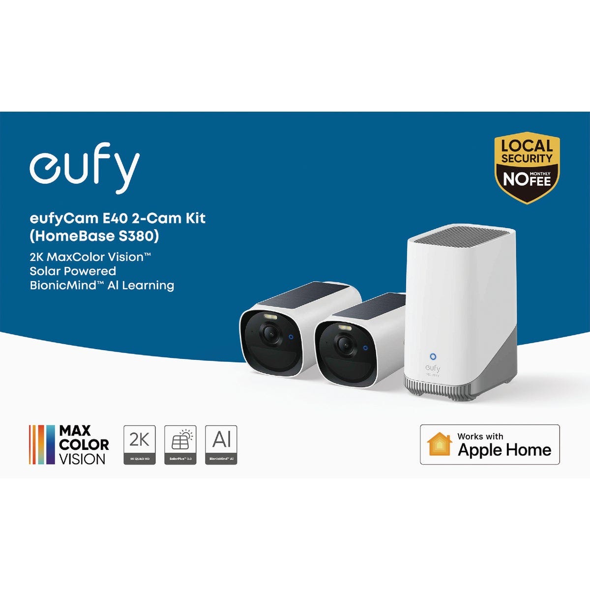 eufyCam E40 2-Cam Kit