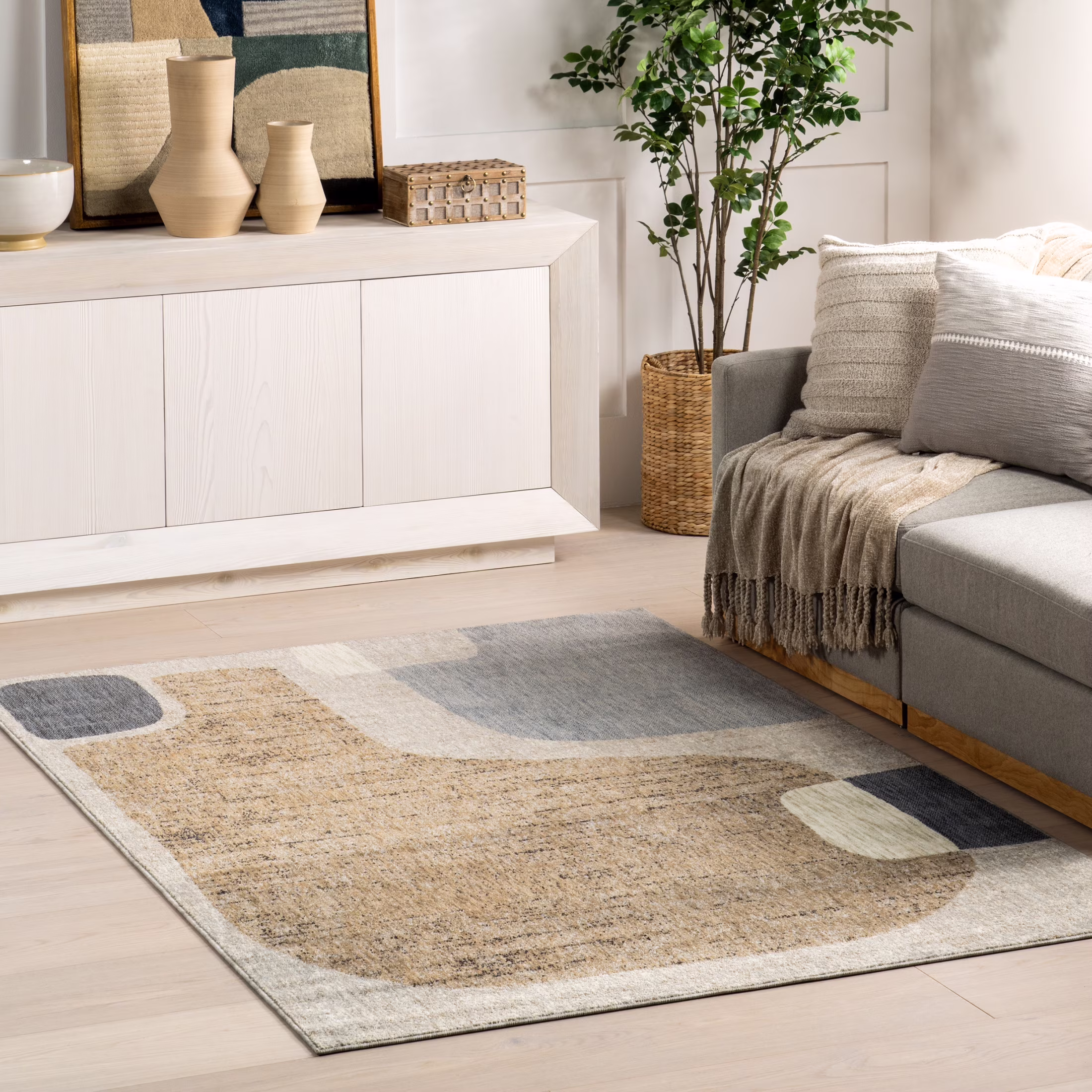 nuLOOM Ryanna Mid-Century Modern Abstract Area Rug, 2' 7