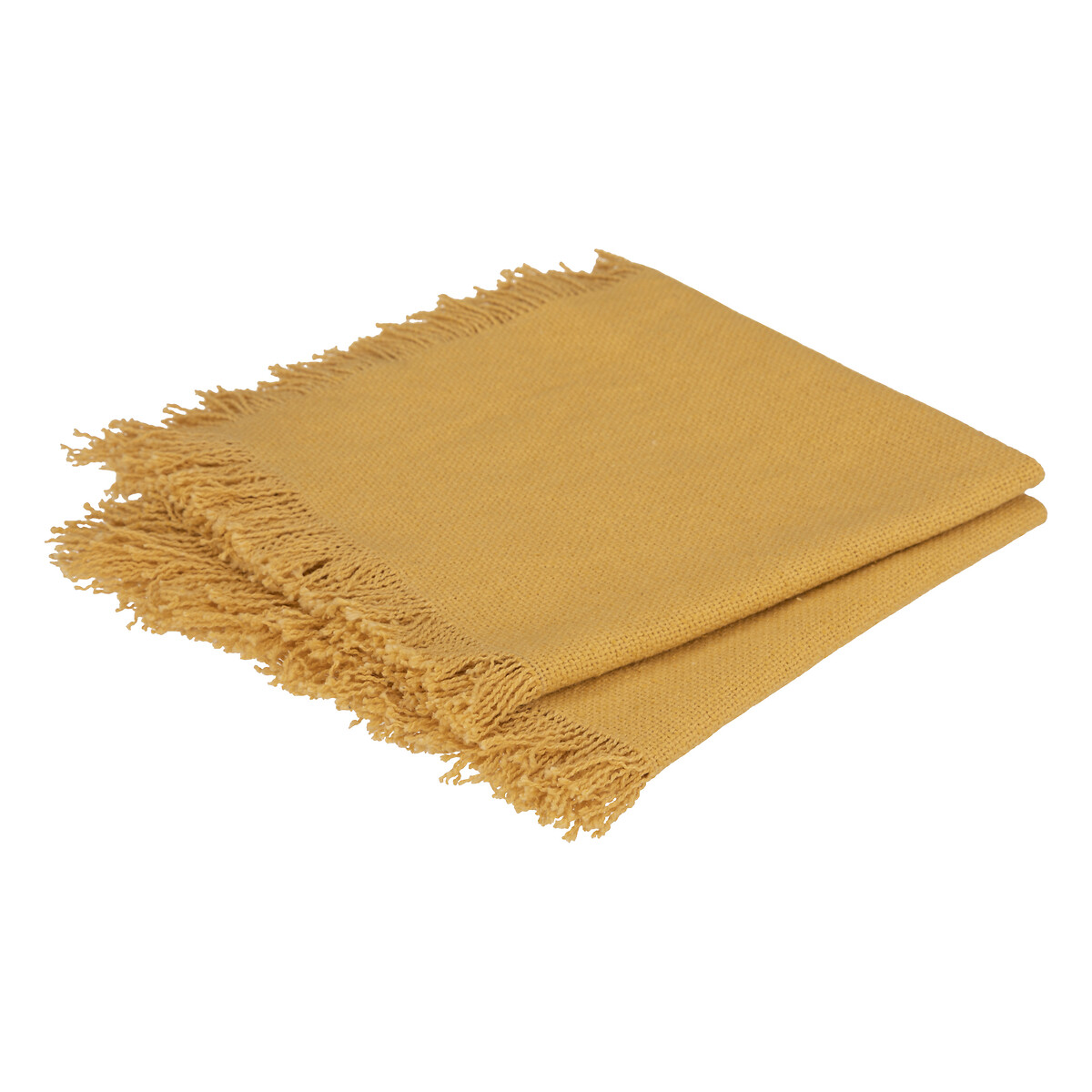 Set of 2 napkins "Maha" Mustard yellow, 40x40 cm