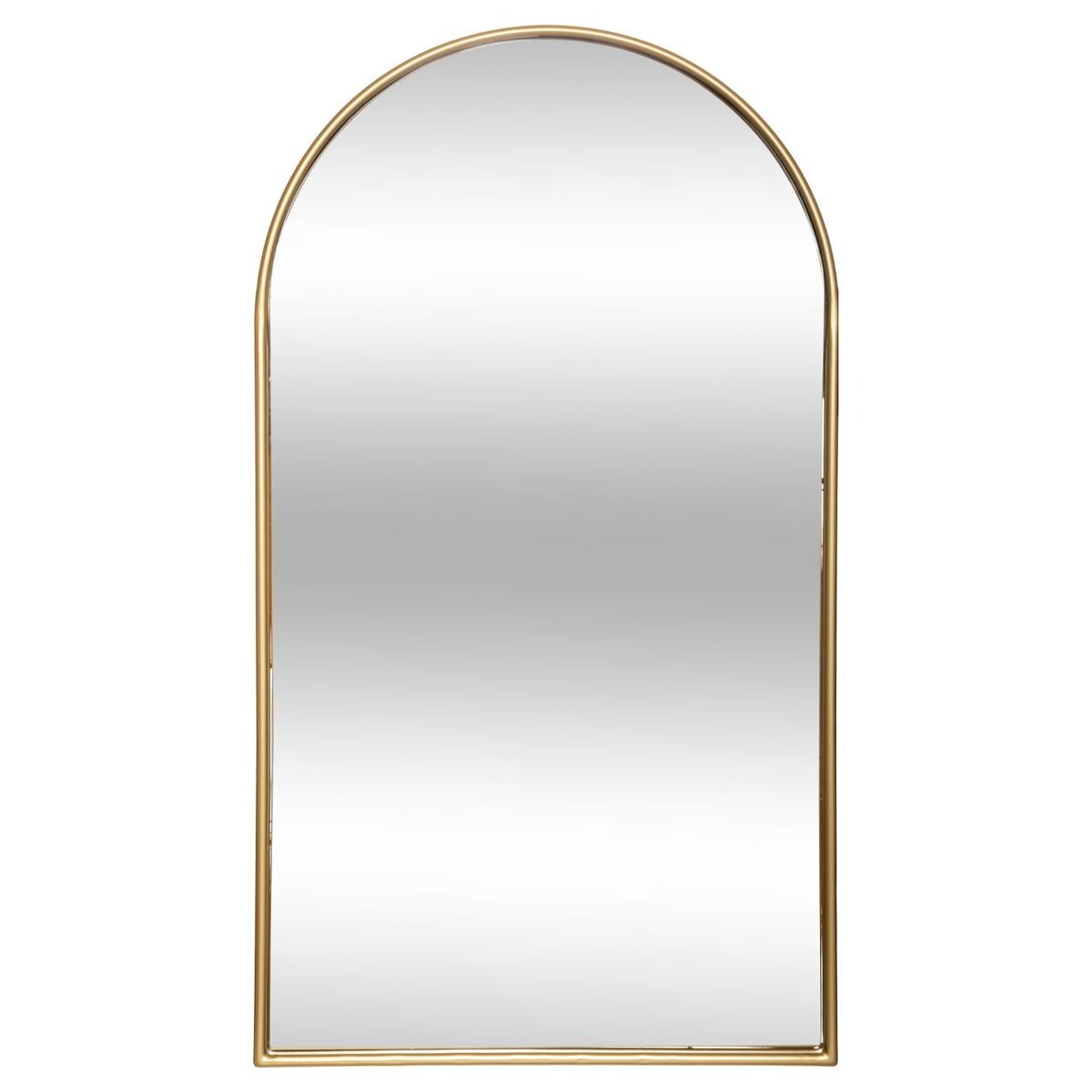 Mirror"Joyce" Gold-plated metal, 60x106 cm