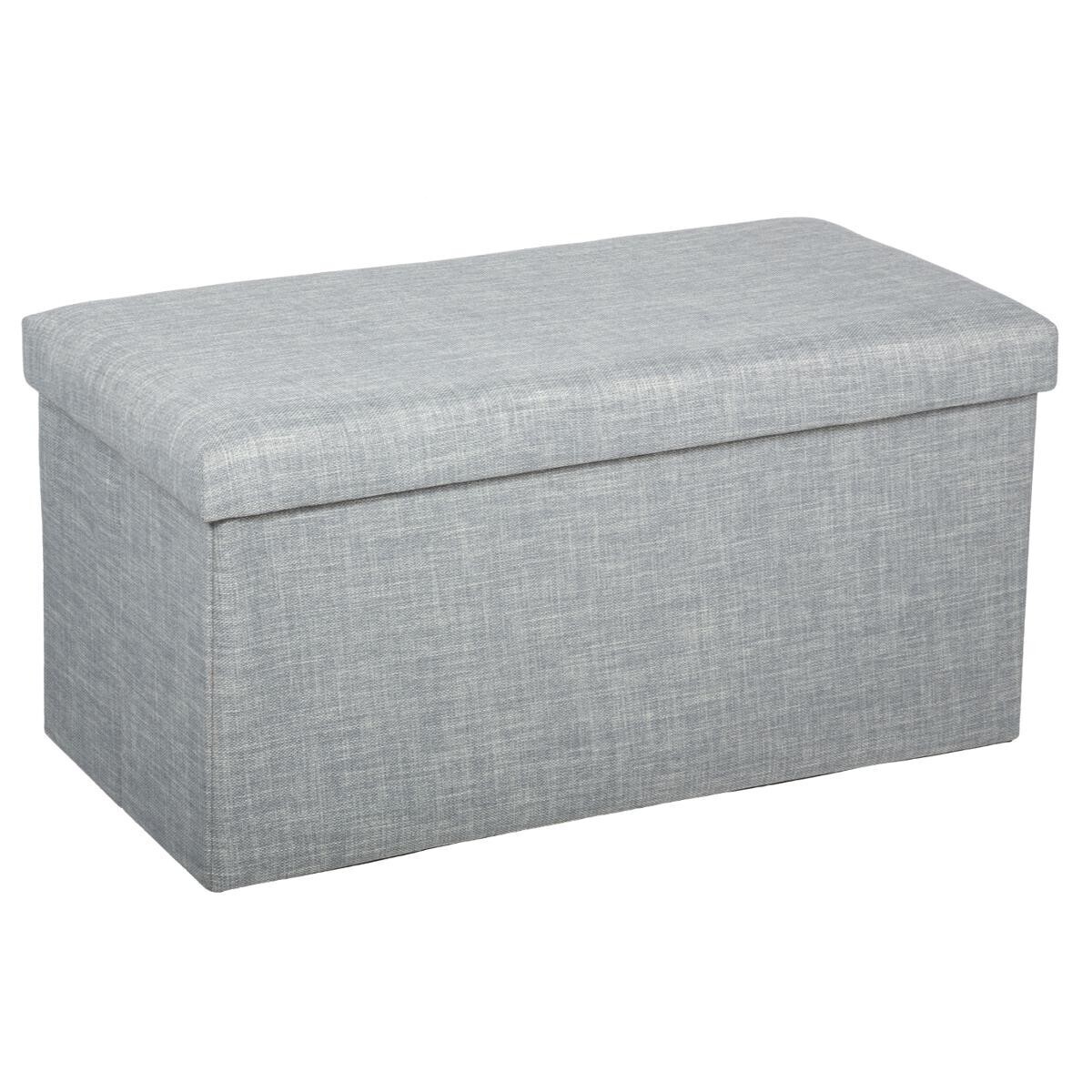 Double folding pouf "Tomaz" Mouse grey