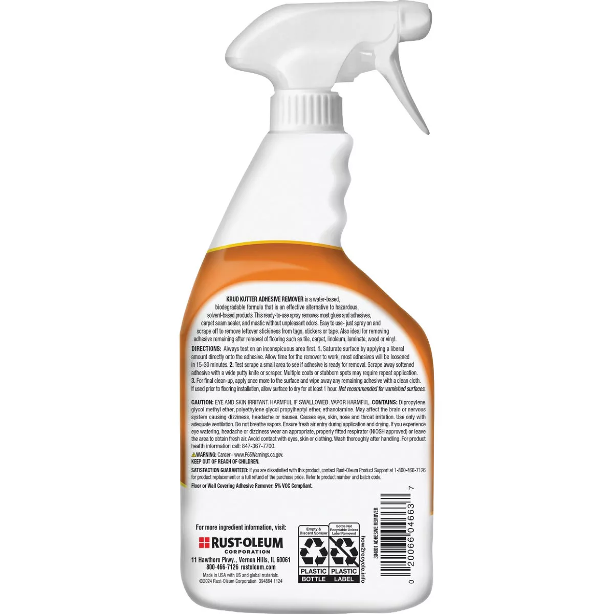 Krud Kutter 24 Oz. Adhesive Remover