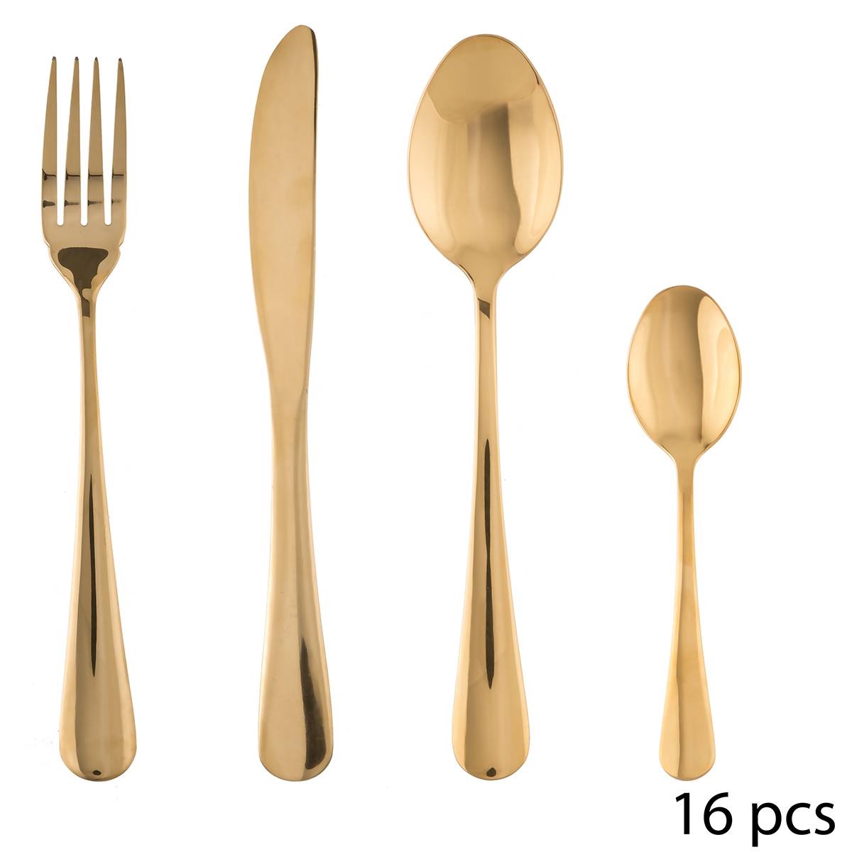 16-piece cutlery set"Gold" Gold