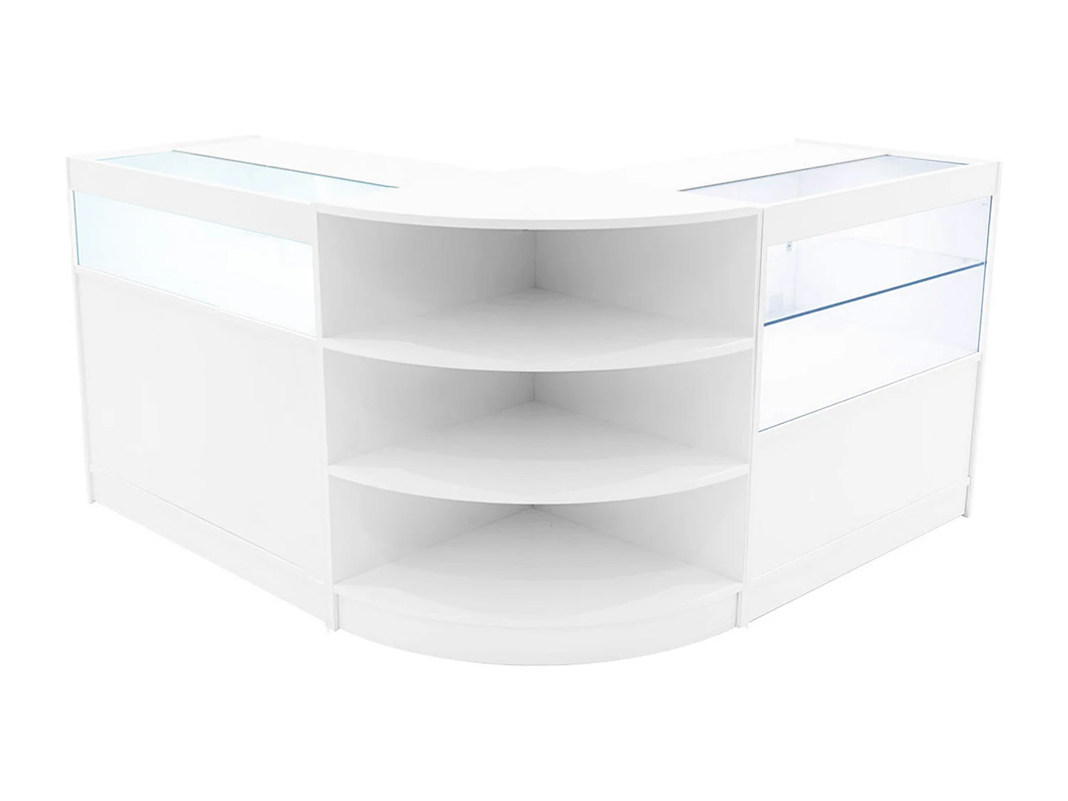 Comptoirs de Vente à LED Ensemble Harmonia - Blanc LM60, B900, C900