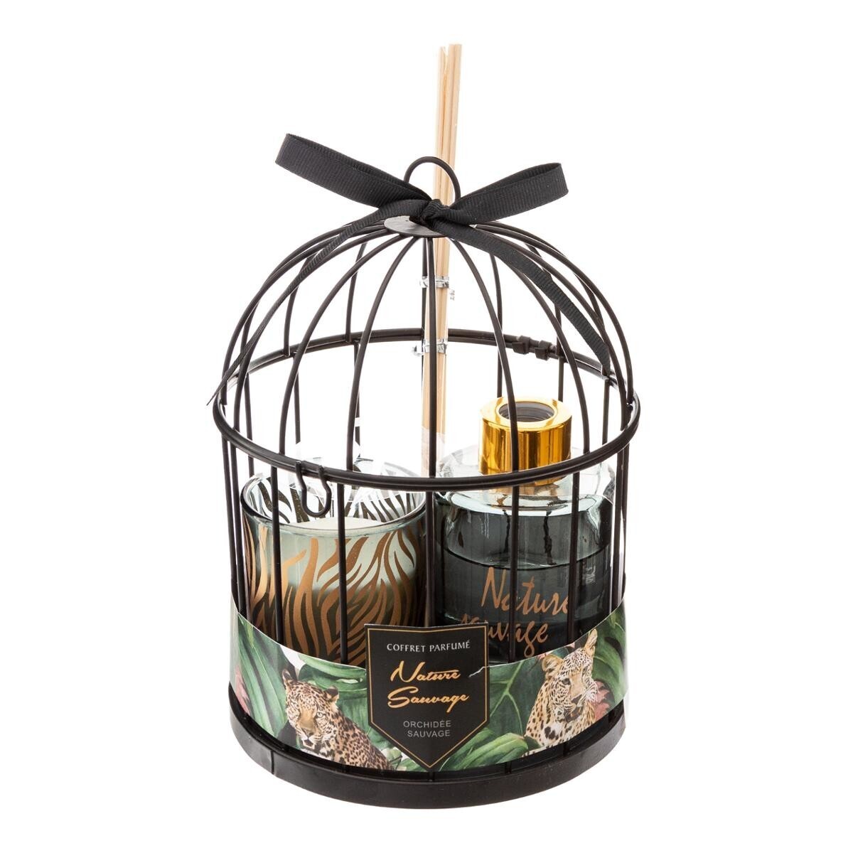 Gift box cage "Jungle" D.13,5 cm