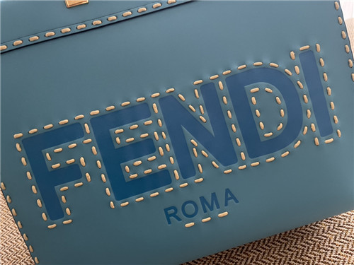 fendi sunshine tote medium blue - Replicaclubs