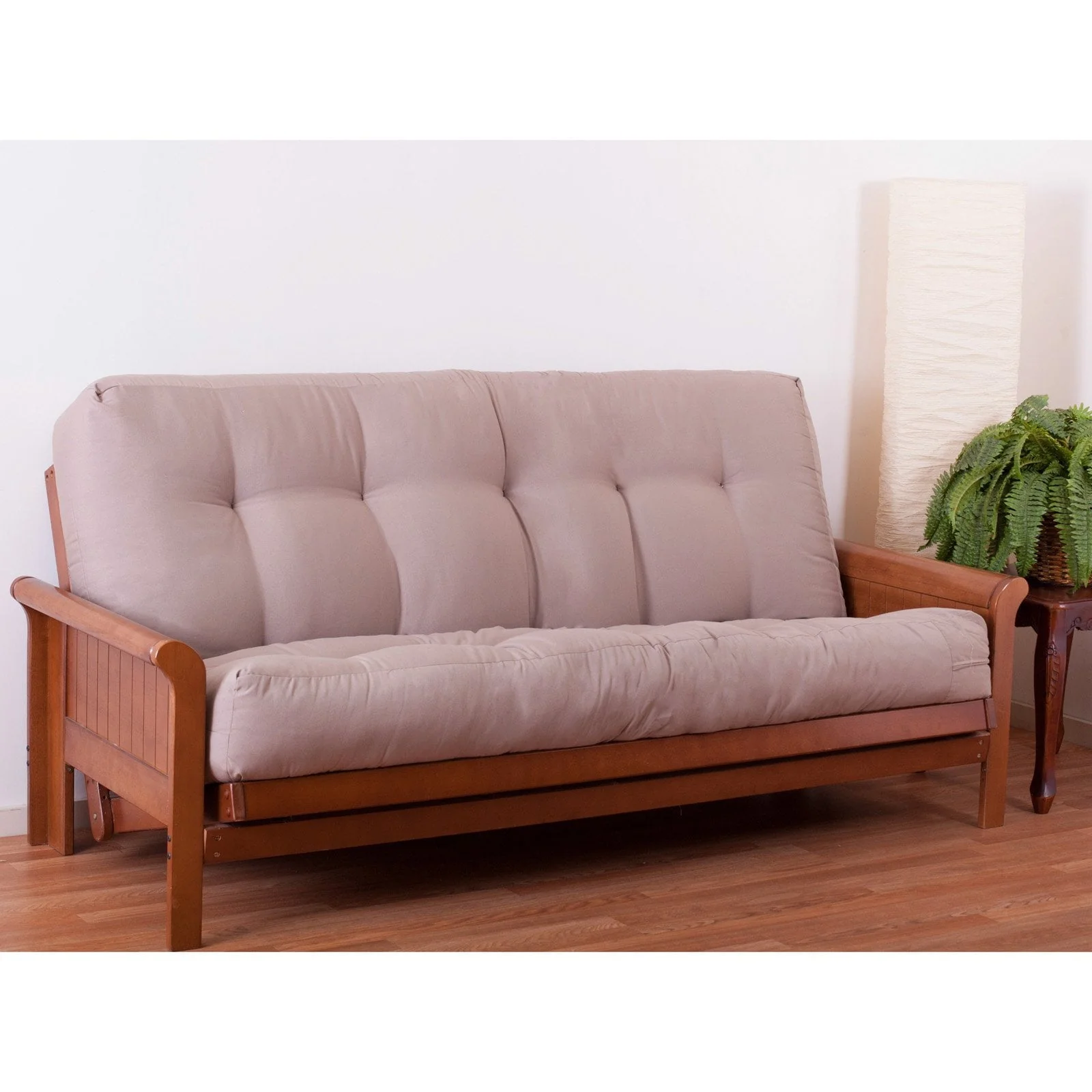 Blazing Needles Twill 10 in. Futon Mattress