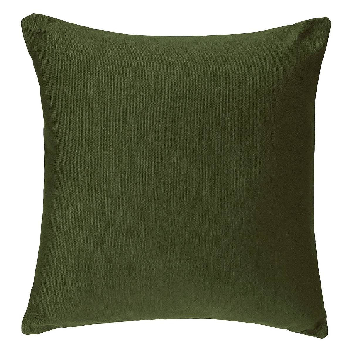 Removable cushion cover, cotton Khaki green, 38x38 cm