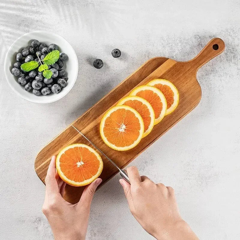 PlankDelight | Houten Kaas- en Serveersnijplank