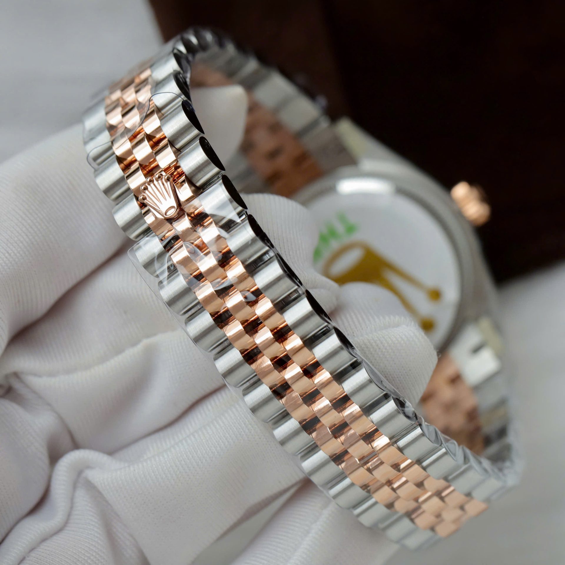 Rolex DateJust Imitation Luxury Watches Pink Dial Jubilee Strap THB Factory 31mm - Top club