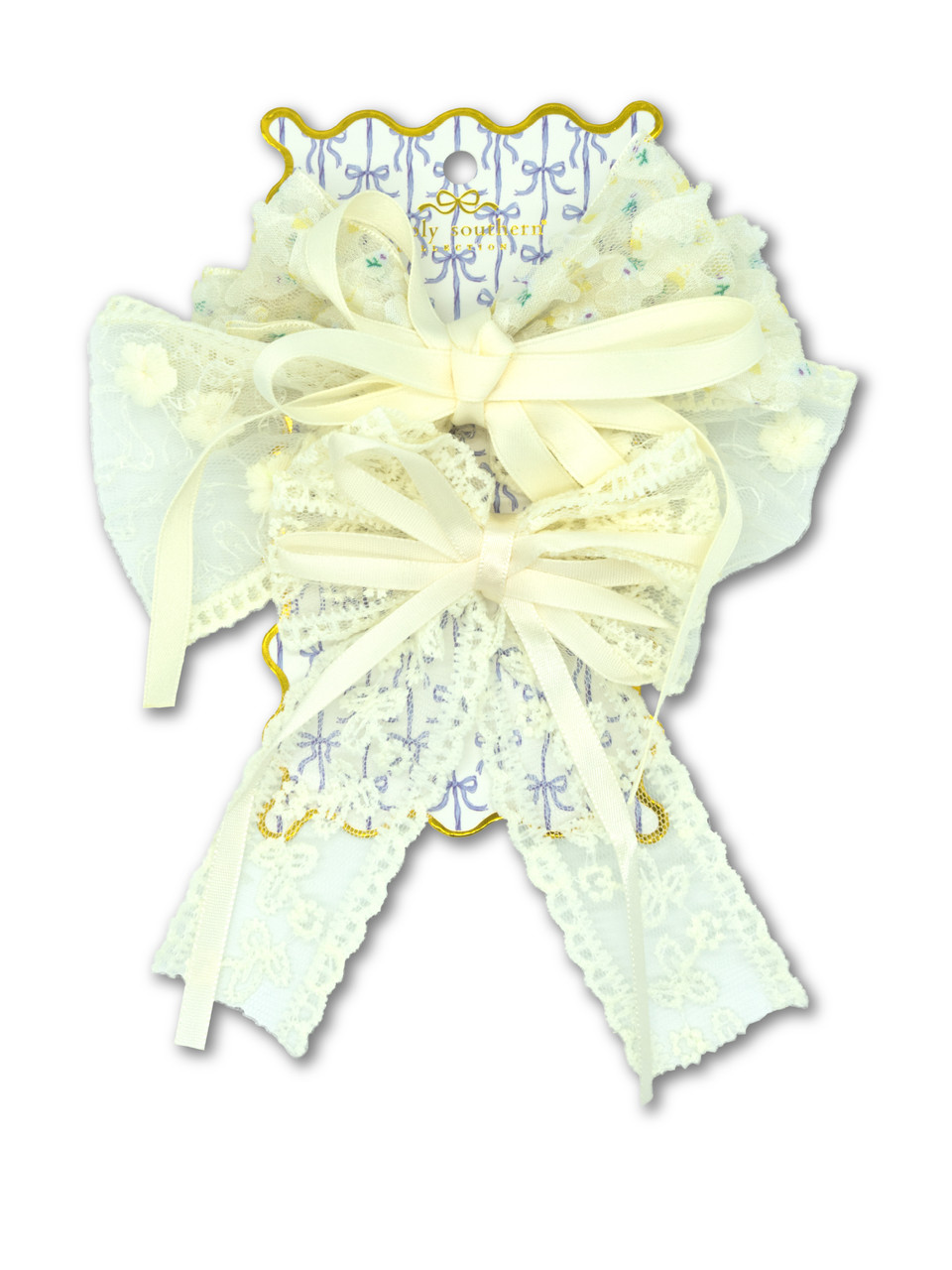 0126-HAIR-BOW-CREAM - Simply Southern Outlet