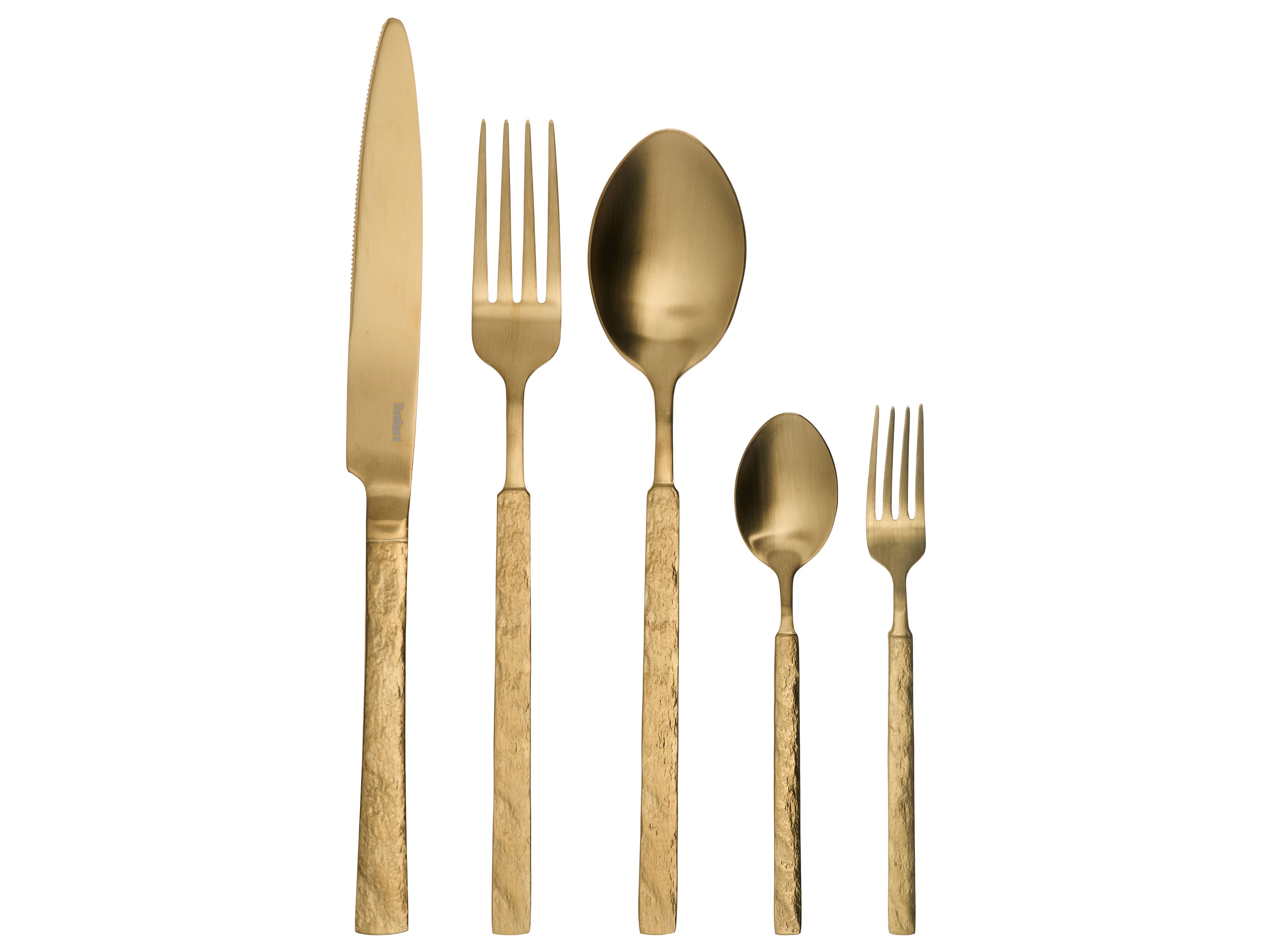 30 Piece Cutlery Set BIGOLI Gold