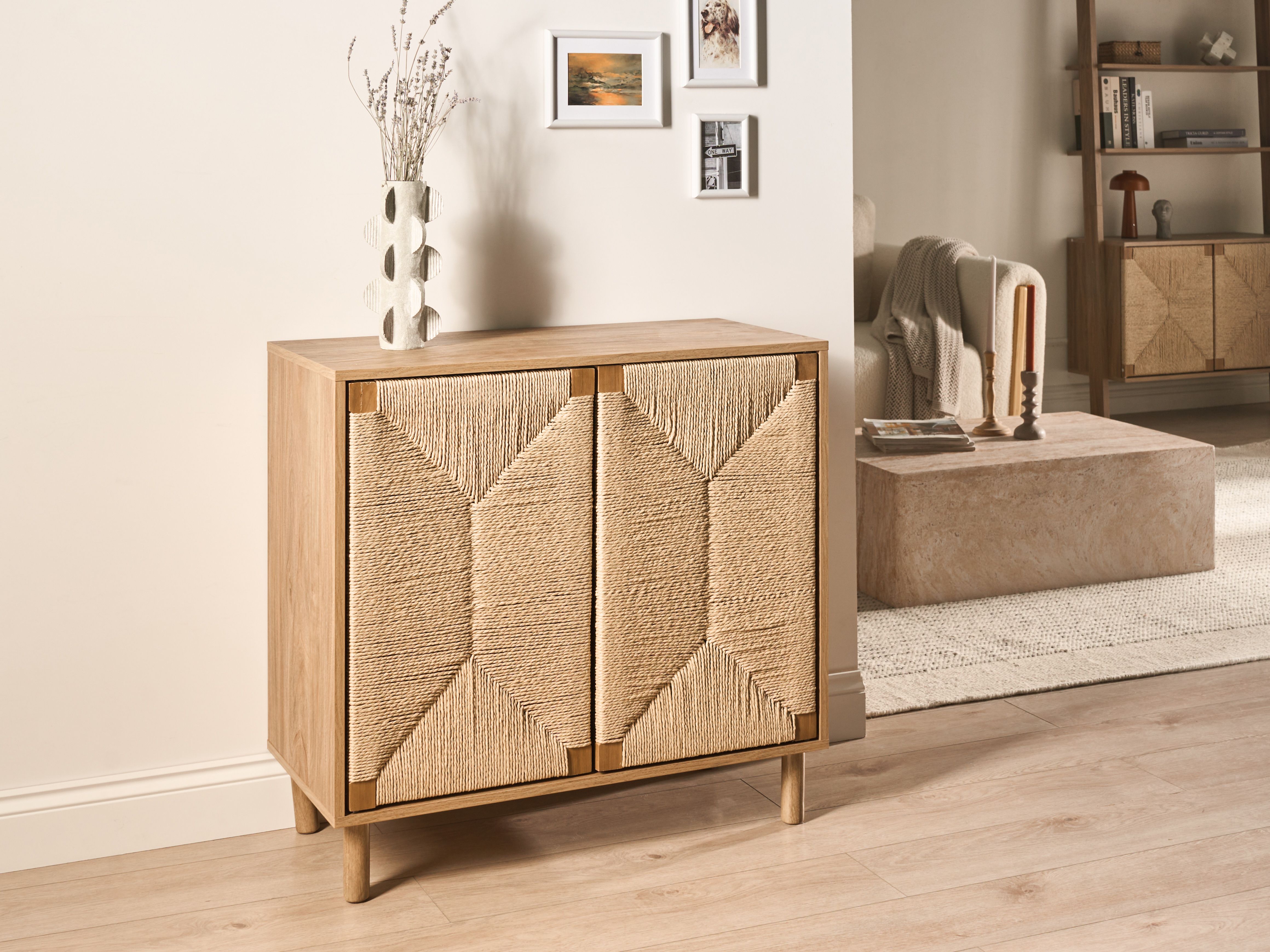 2 Door Sideboard BONDI Light Brown