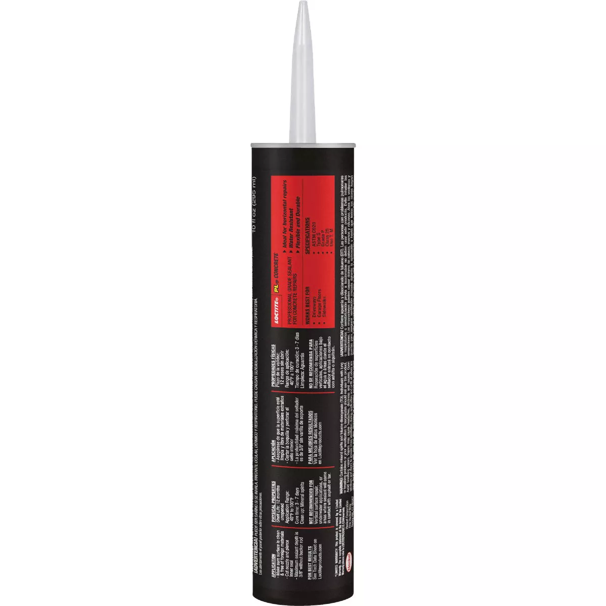 Loctite Pl Self-Leveling Sealant 10 Oz Limestone Gray Concrete Sealant