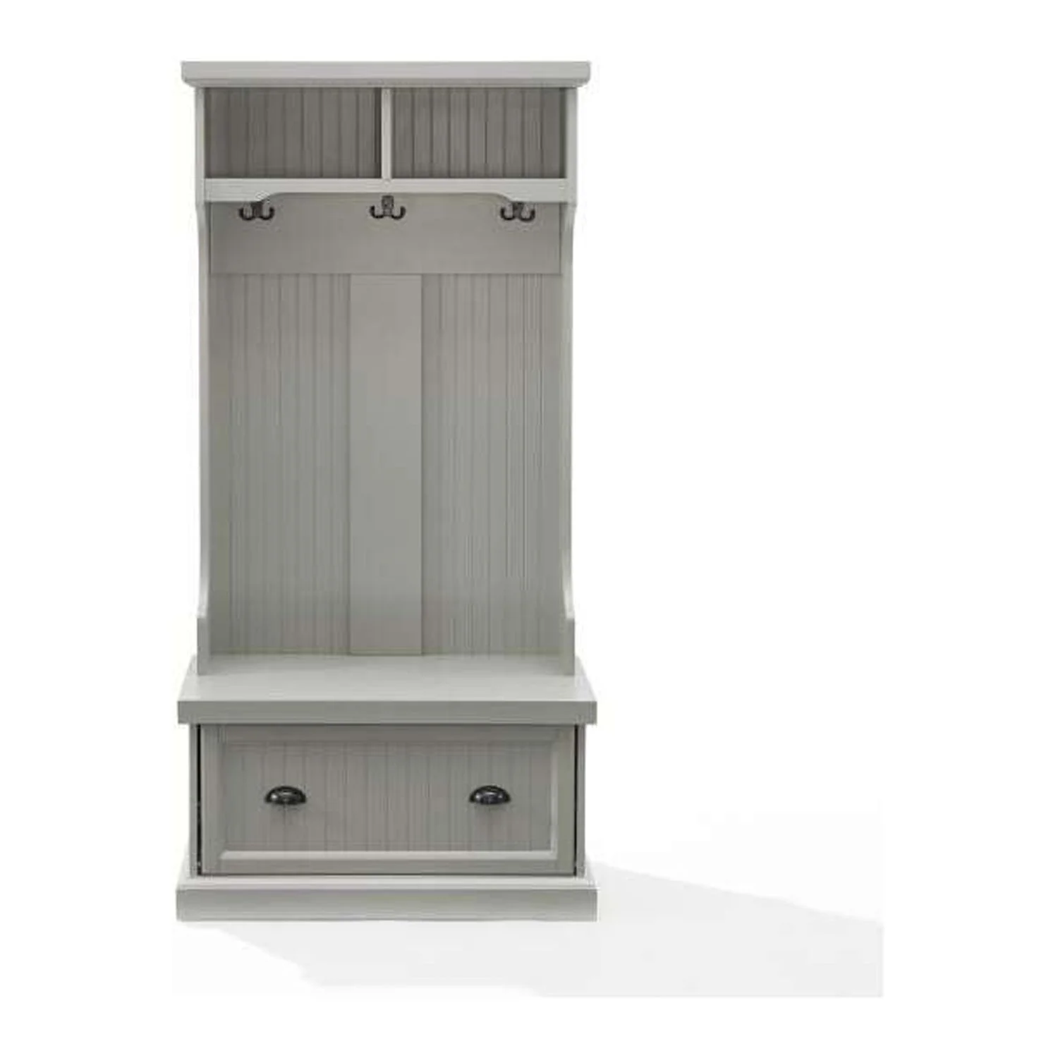 Crosley Furniture Shoreline Coastal MDF Wood Hall Tree in White - Image 39