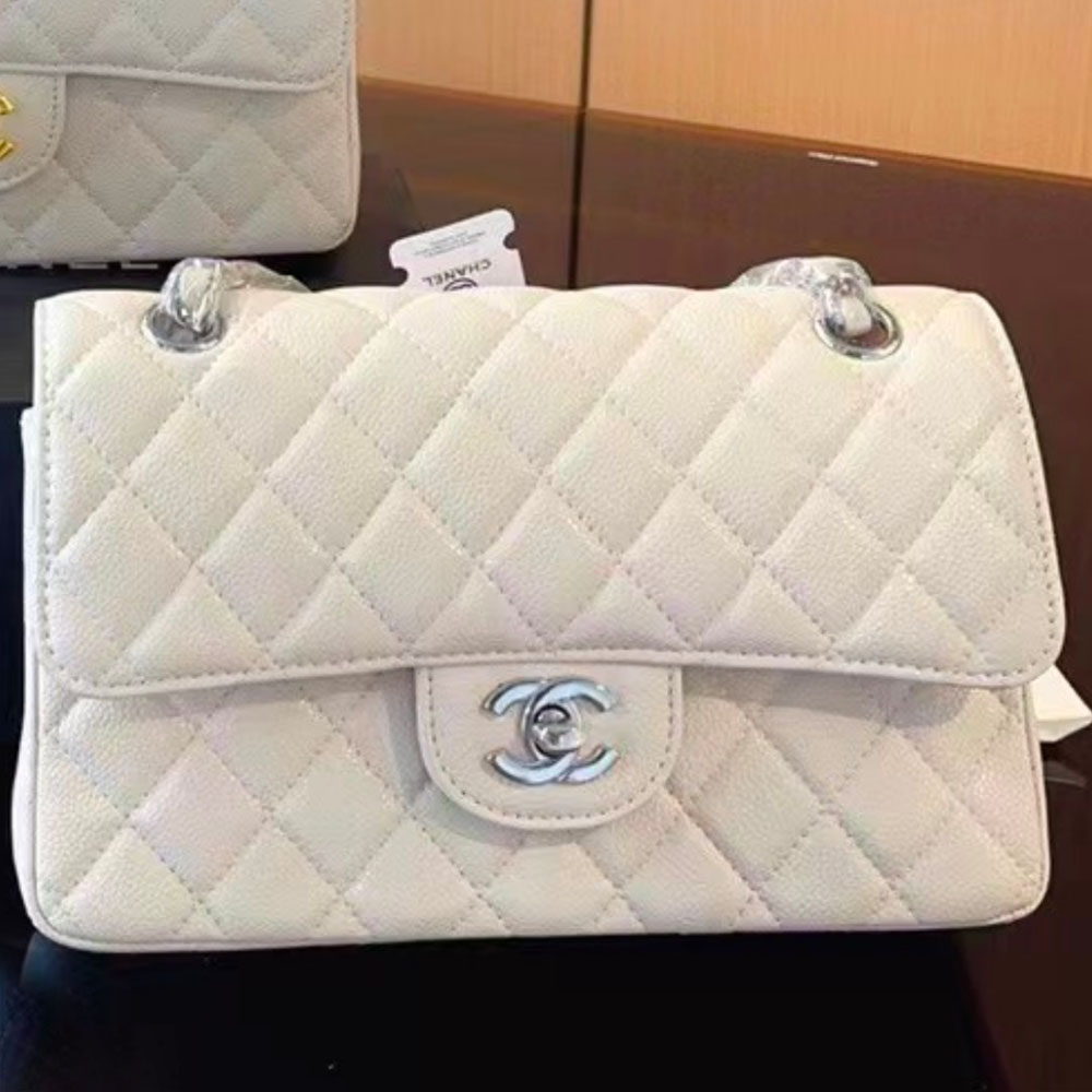 Chanel Caviar CF Small 23CM(Replica)1:1High-quality replica