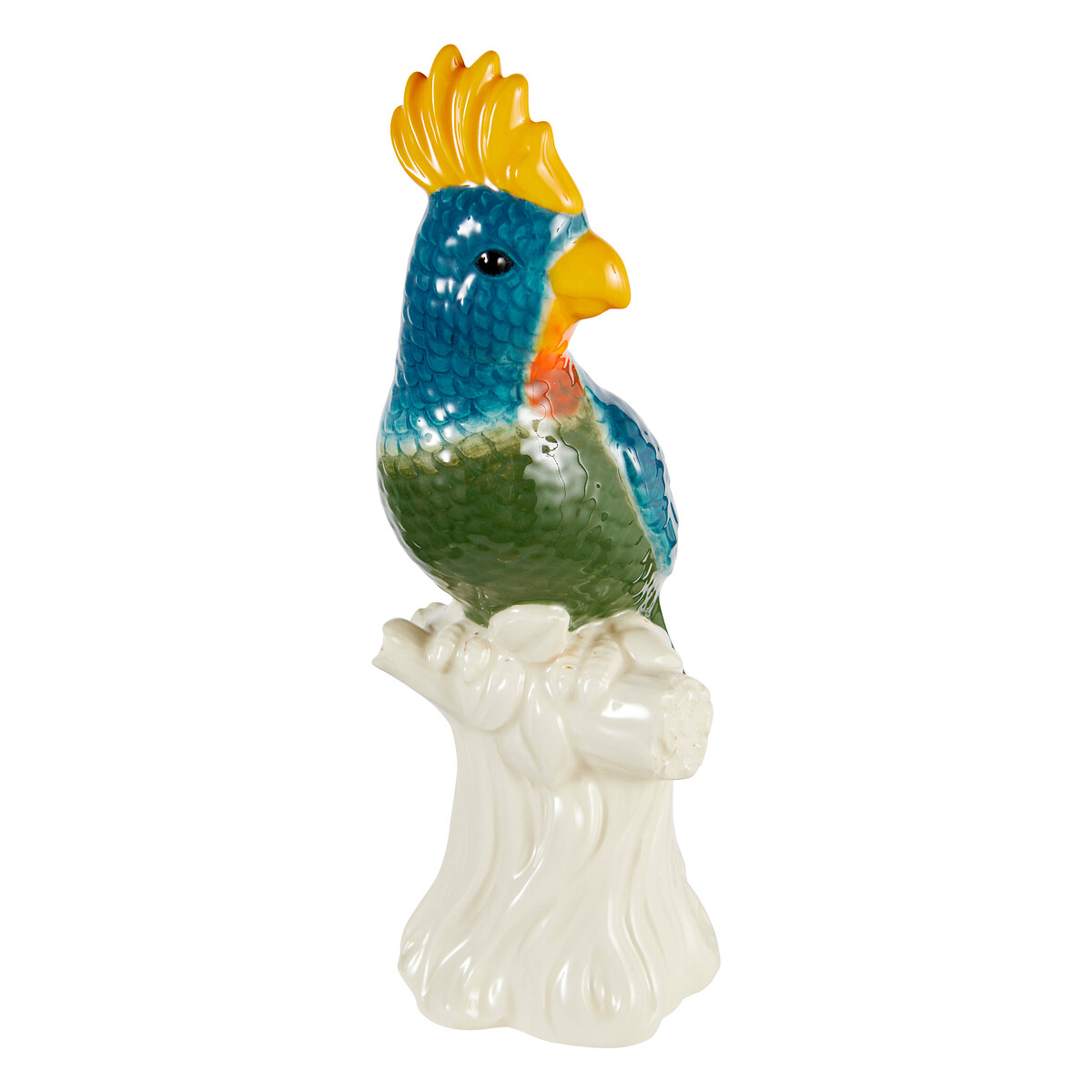 Bird figurine "Yuca" Multicolor, H.25 cm