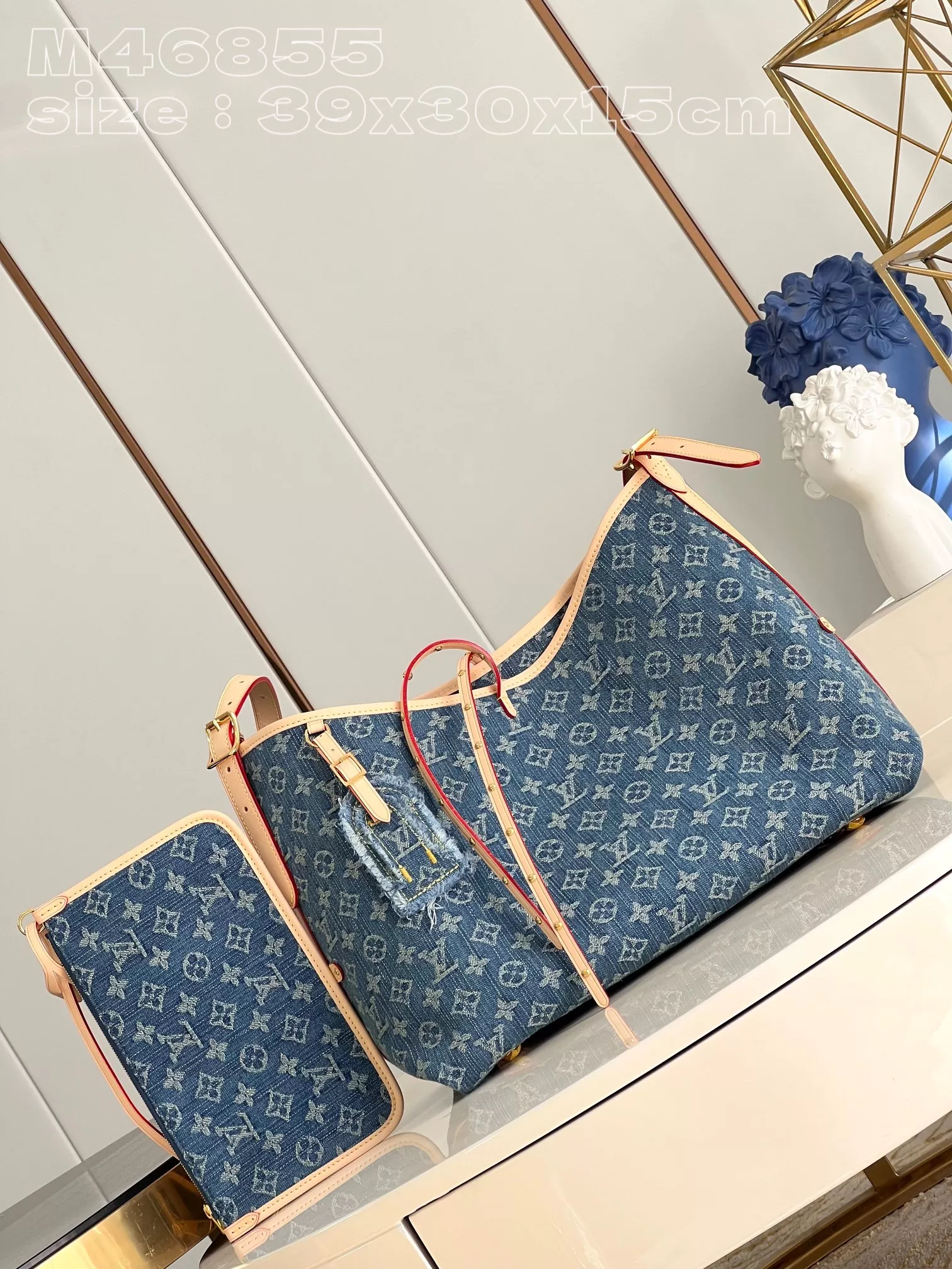 CarryAll MM Monogram Denim1:1High-quality replica