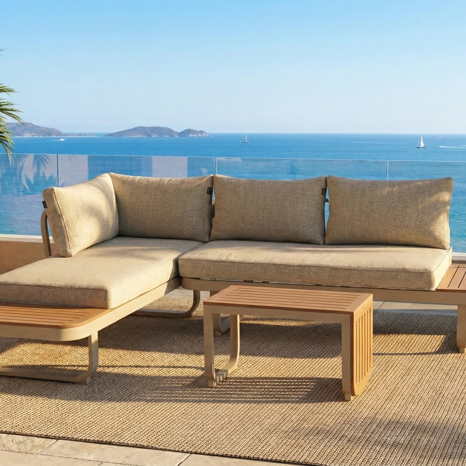 Blokker Palma Loungeset - Beige