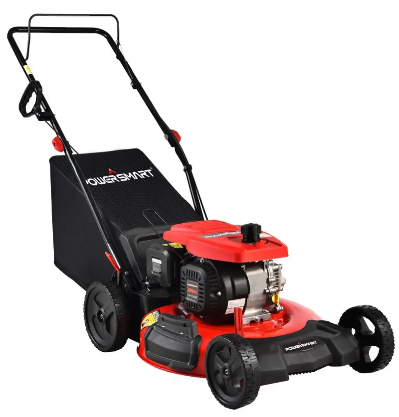 PowerSmart Gas Push Lawn Mower, 209cc, 21-inch, 3-in-1, 8-inch Rear Wheels - DB2194PH - Image 2 PowerSmart Gas Push Lawn Mower, 209cc, 21-inch, 3-in-1, 8-inch Rear Wheels - DB2194PH - Image 2