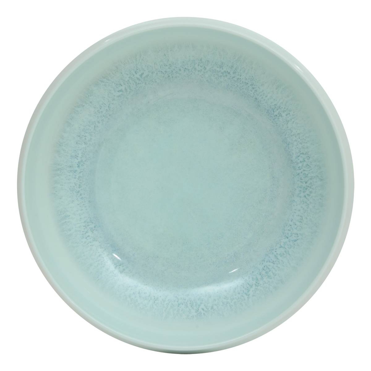 Deep plate"Lea" D.19.5 cm, Blue