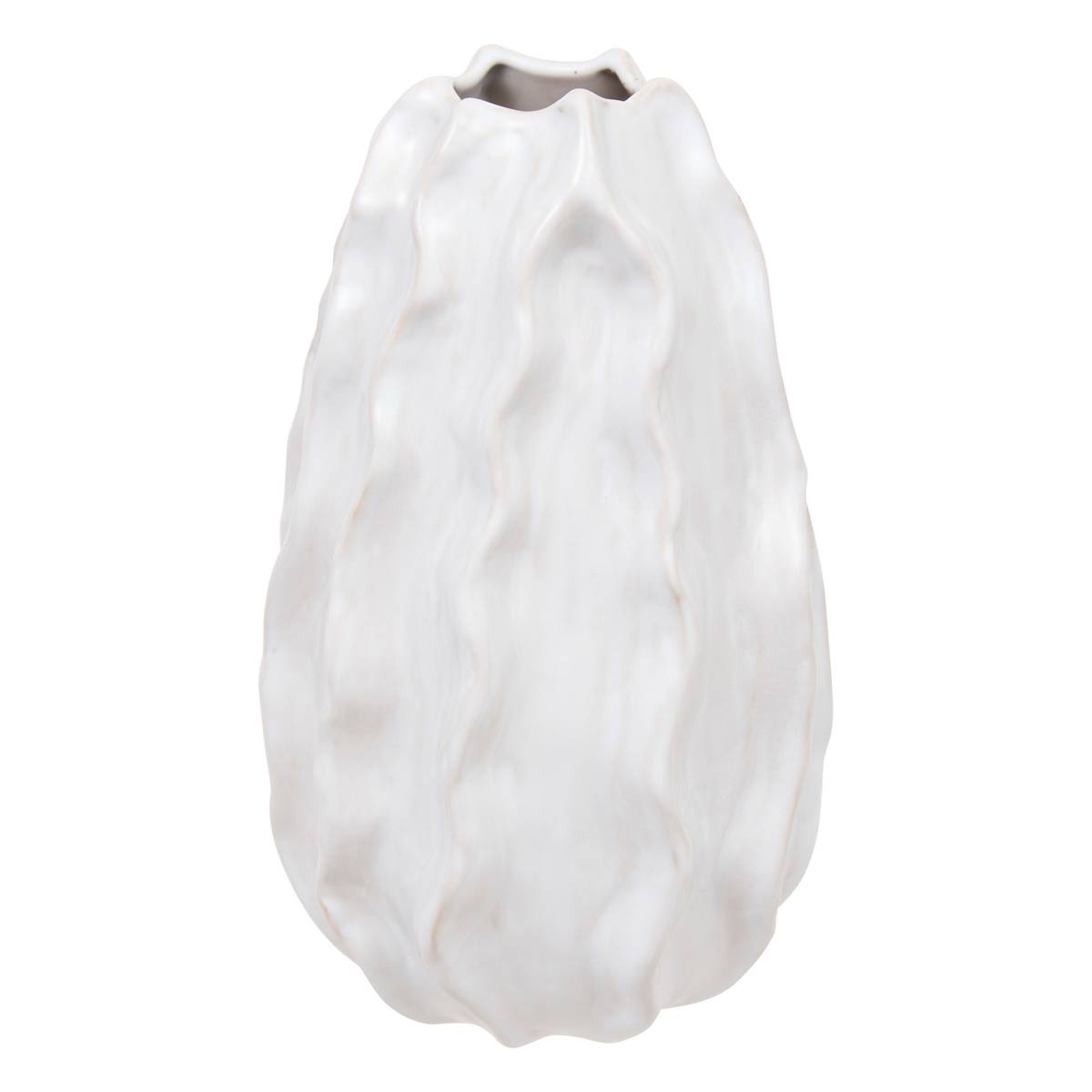 Vase "Sandri" White, H.25 cm