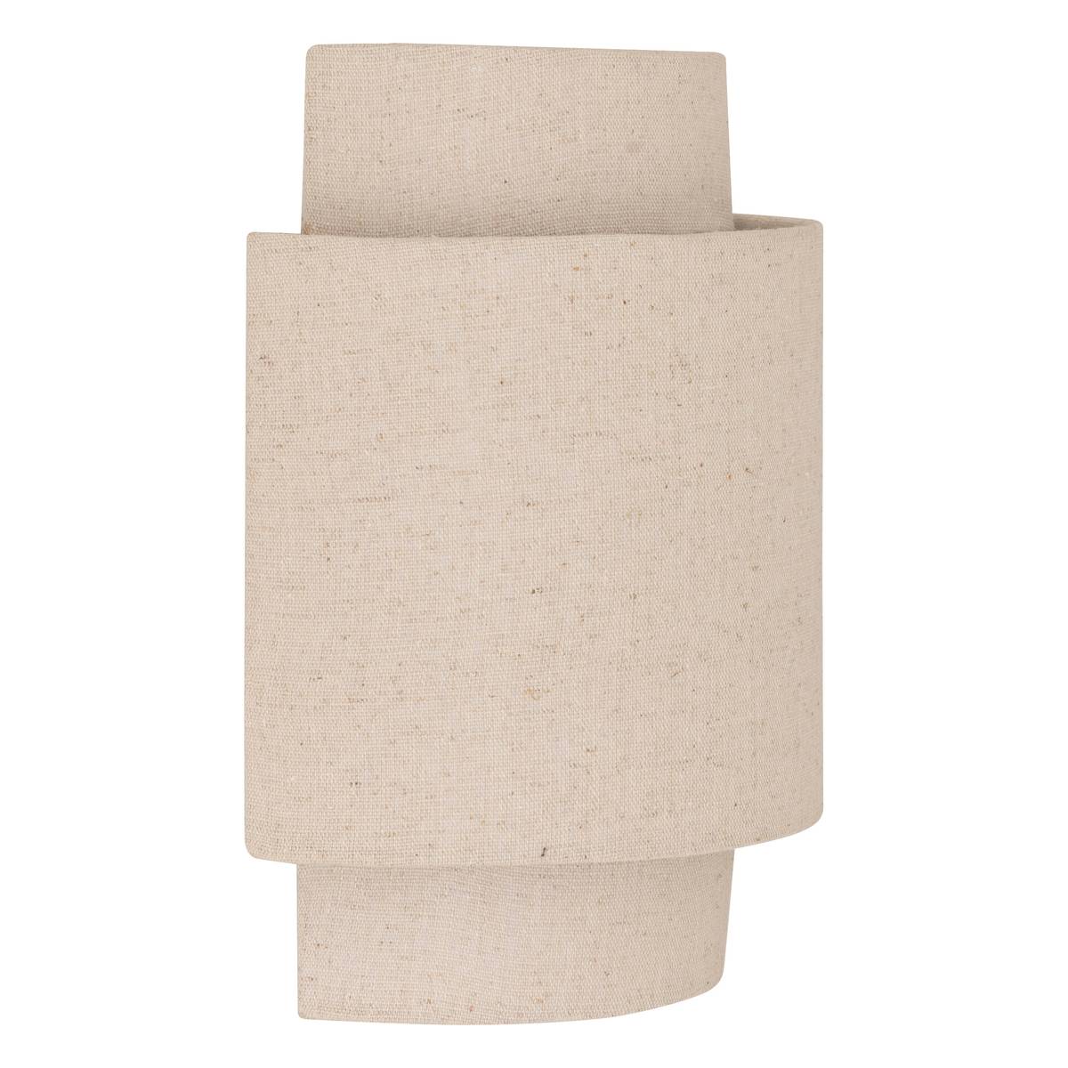 Wall lamp "Nahel" Beige, 20x13 cm