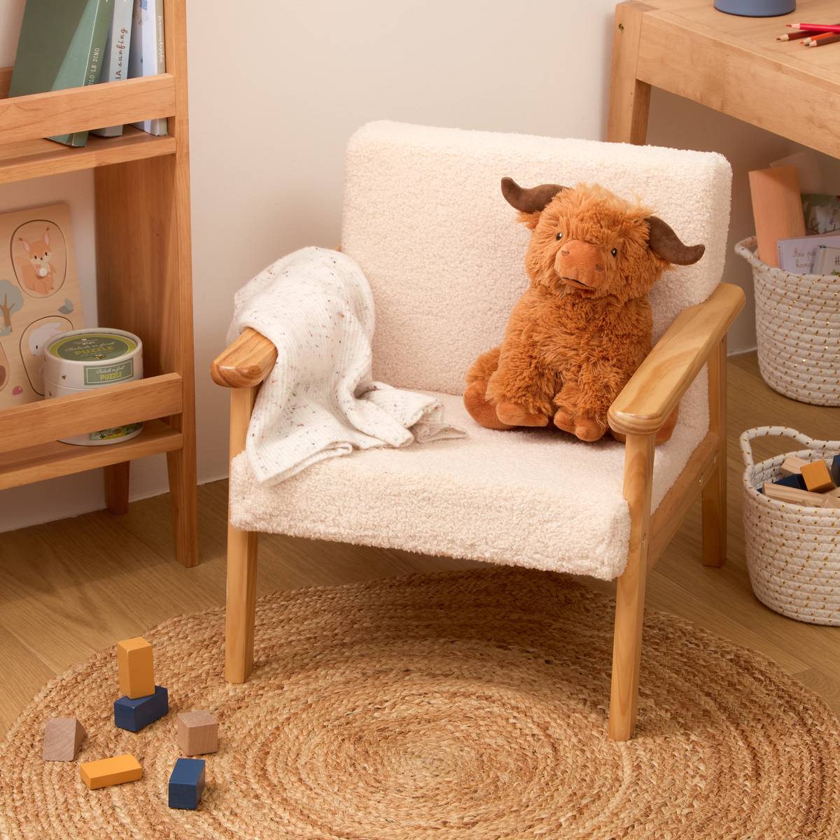 Children's Plush 'Betty' H.23 cm, Brown