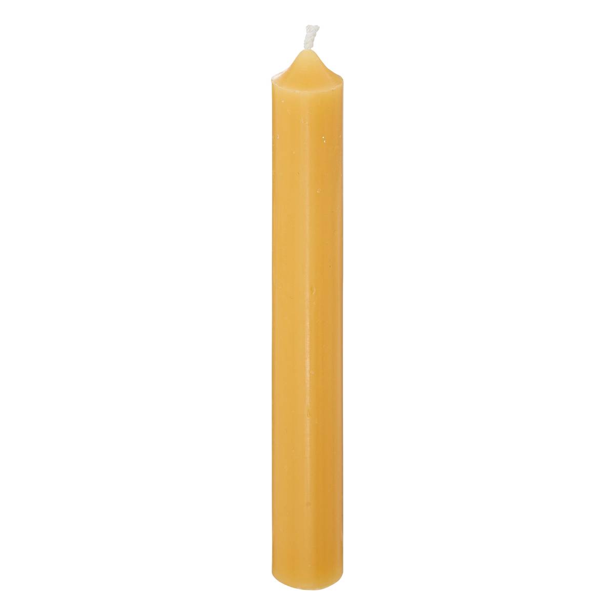 Set of 10 candlesticks Yellow, 45g