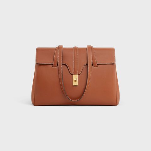Replicate MEDIUM SOFT 16 BAG IN SMOOTH CALFSKIN TAN(1:1 replica)1:1High-quality replica