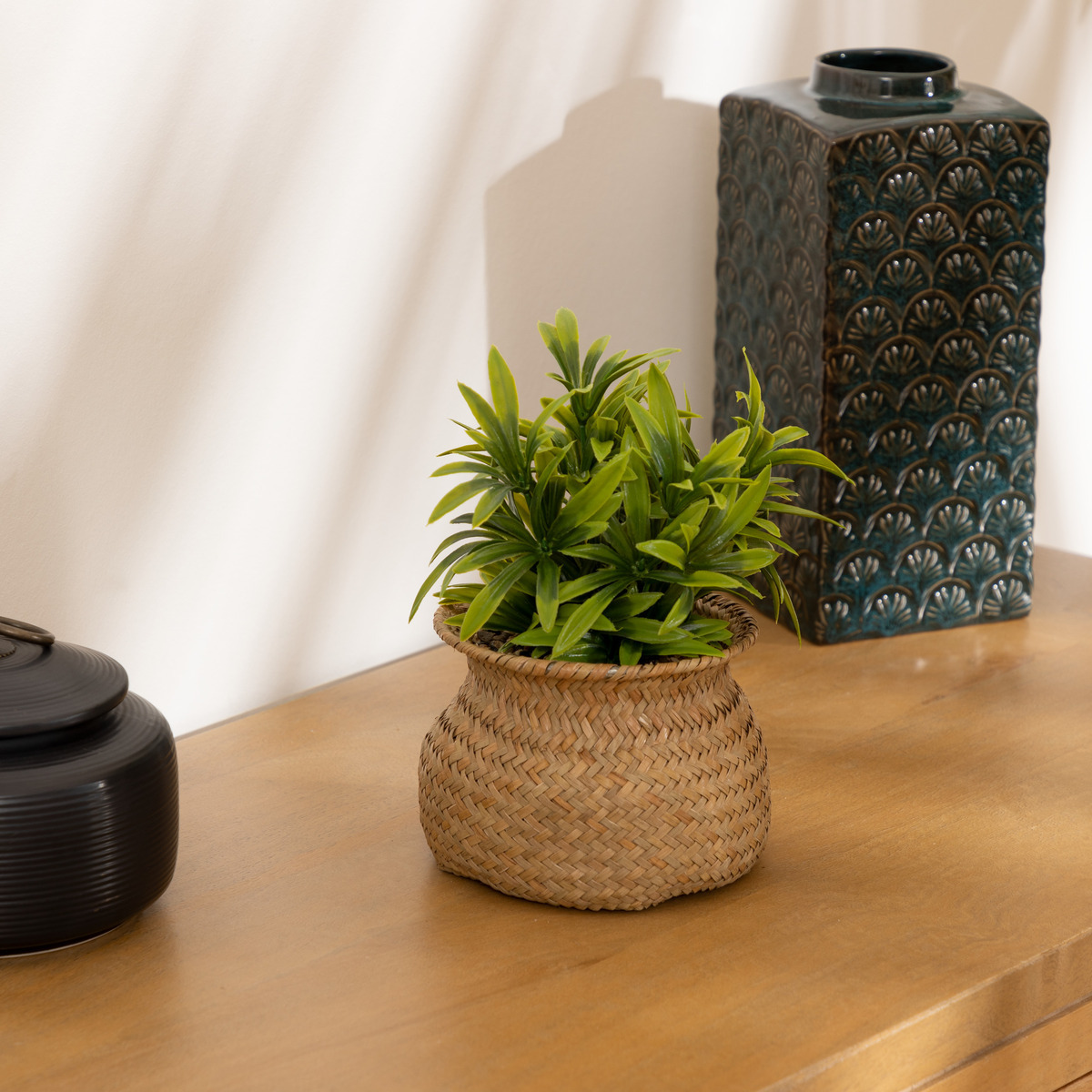 Artificial plant Reed pot, h.20 cm