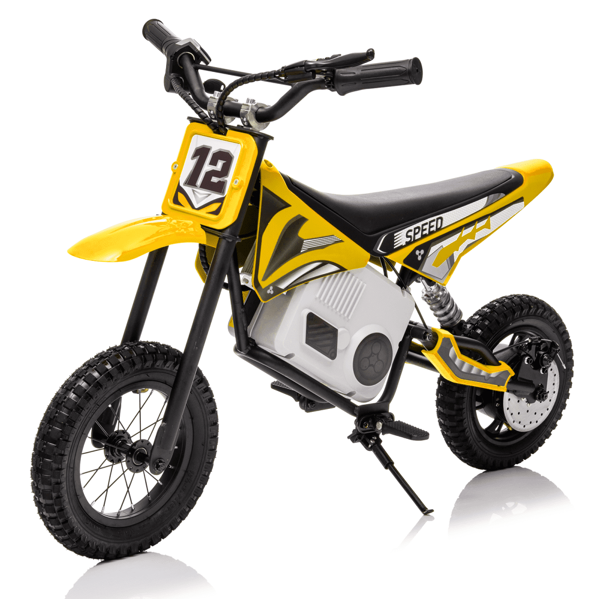 Kerry Yoo C11 36V Electric Dirt Bike for Kids 8-14, 350W Ride on Motorcycle, Electric Motorbike Teens,16 mph, High/Low Speeds-Red - Image 3