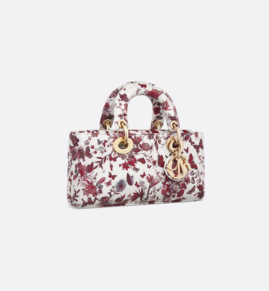 Christian Dior Medium Lady D-Joy Bag White For Women 8.5in/22cm M0613OIFP_M9331:1High-quality replica