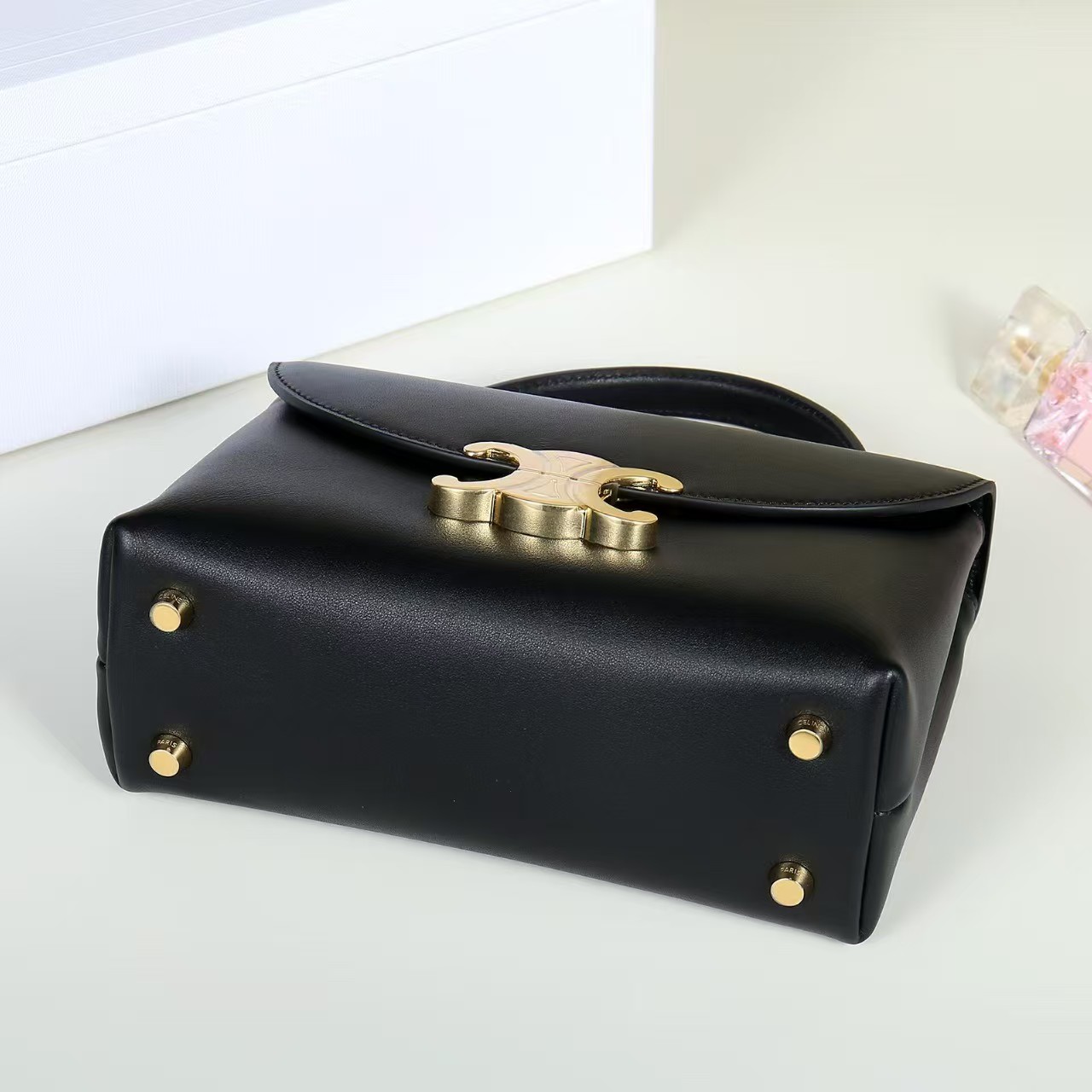 Celine Teen Nino Soft Grain Leather HandBag1:1High-quality replica
