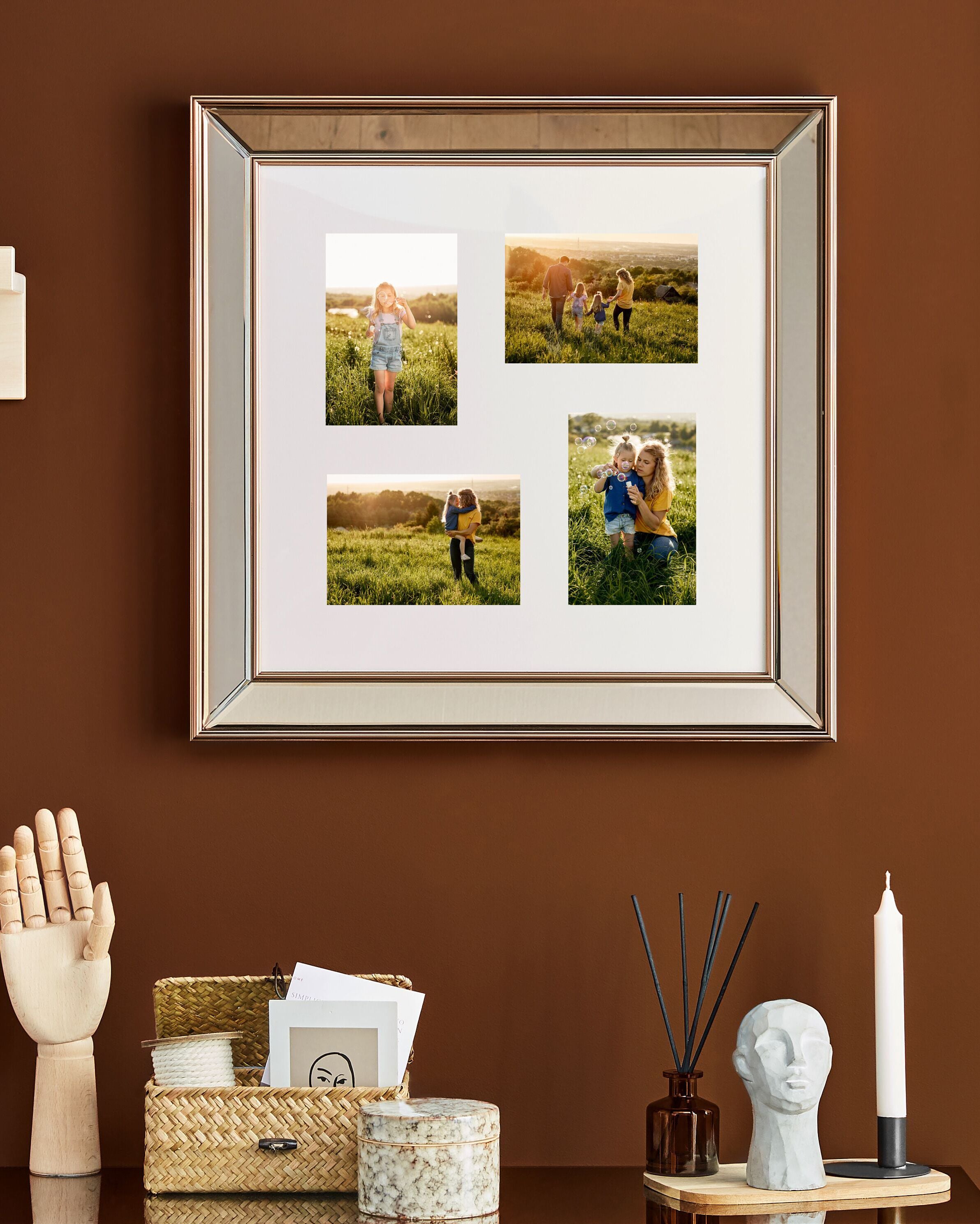 Frame for 4 Photos DABOLA Copper