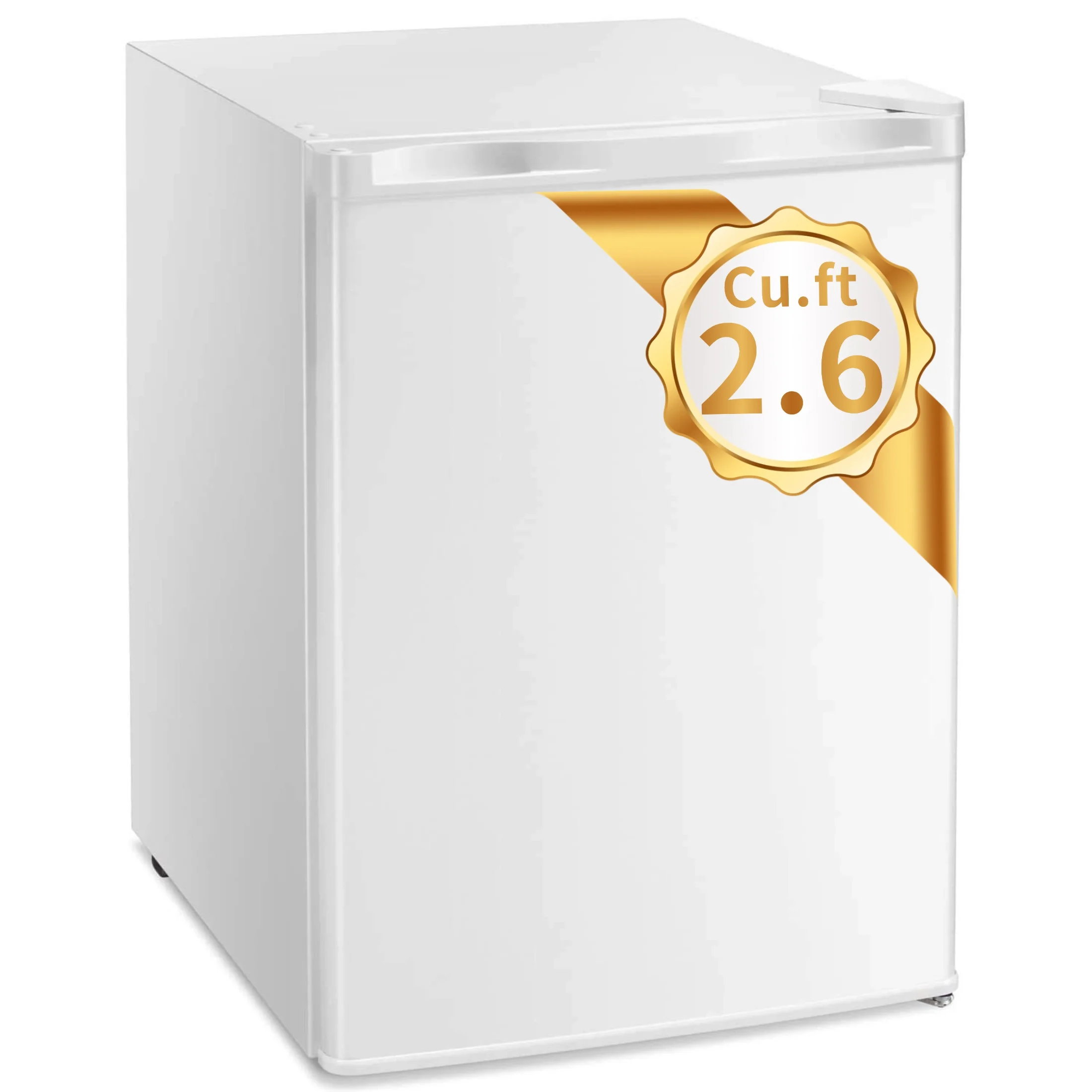 Auseo Mini Freezer Countertop, Energy Saving 2.6 Cu.ft, Single Door Compact Upright Freezer with Reversible Door for Home/Office/Kitchen-White - Image 11