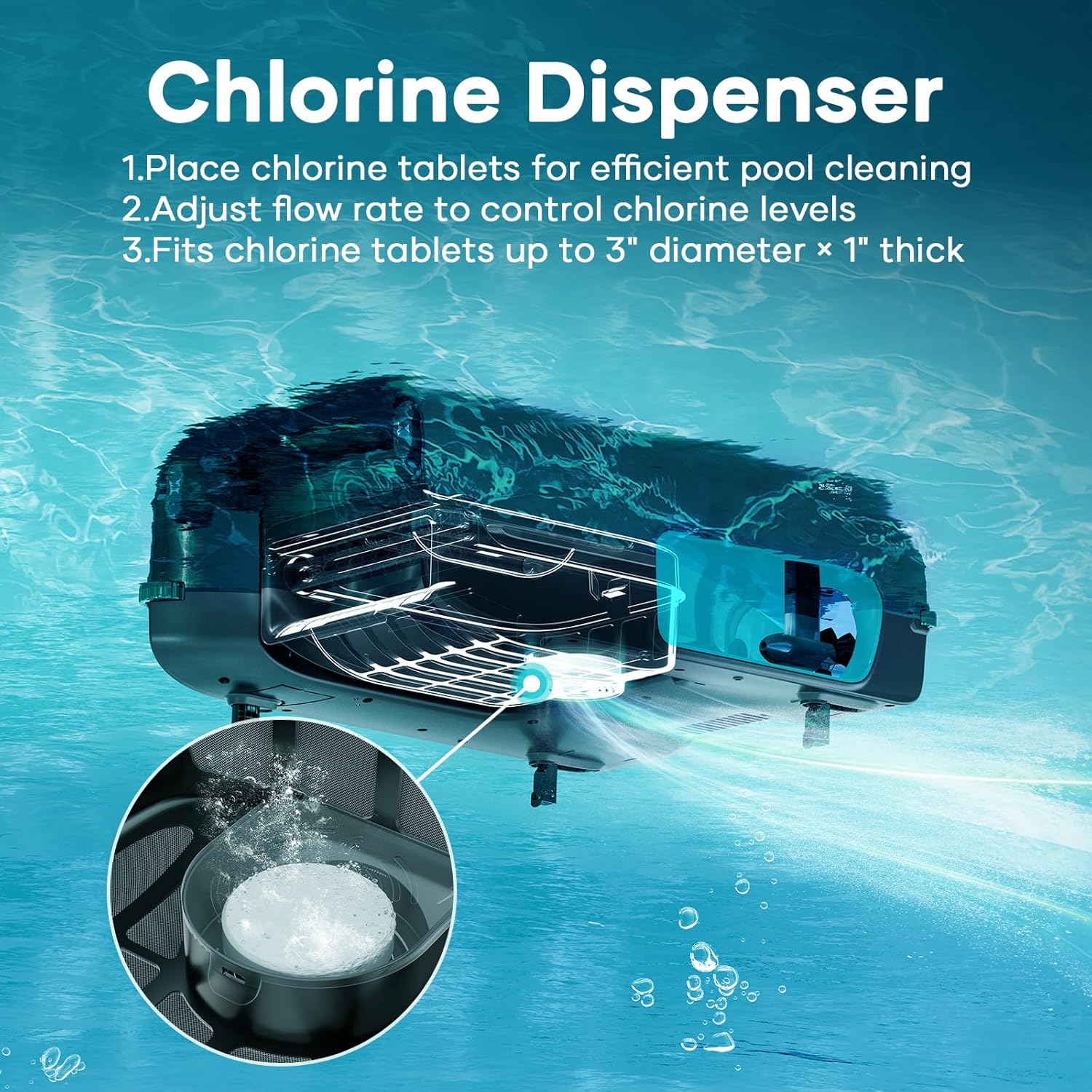 AIPER Solar Pool Skimmer, Gray - Surfer S2 - Image 8 AIPER Solar Pool Skimmer, Gray - Surfer S2 - Image 8