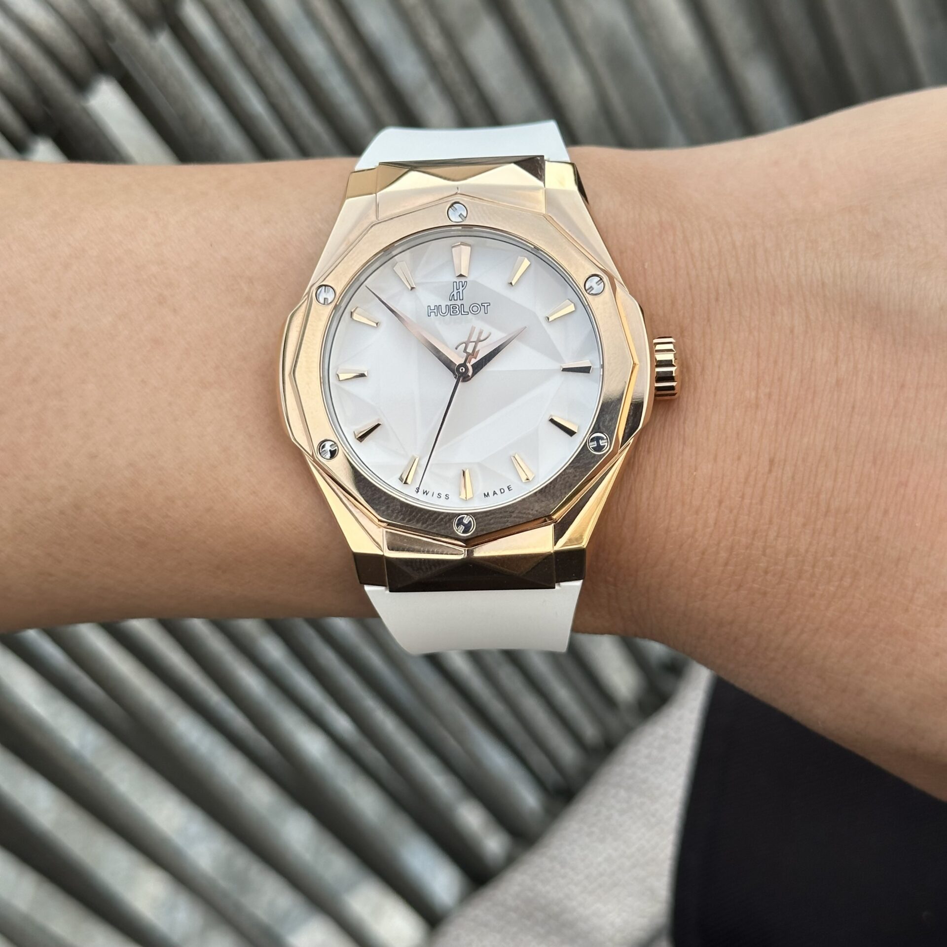Hublot Replica Watch Orlinski King Gold White Dial APS Factory 40mm - Top club