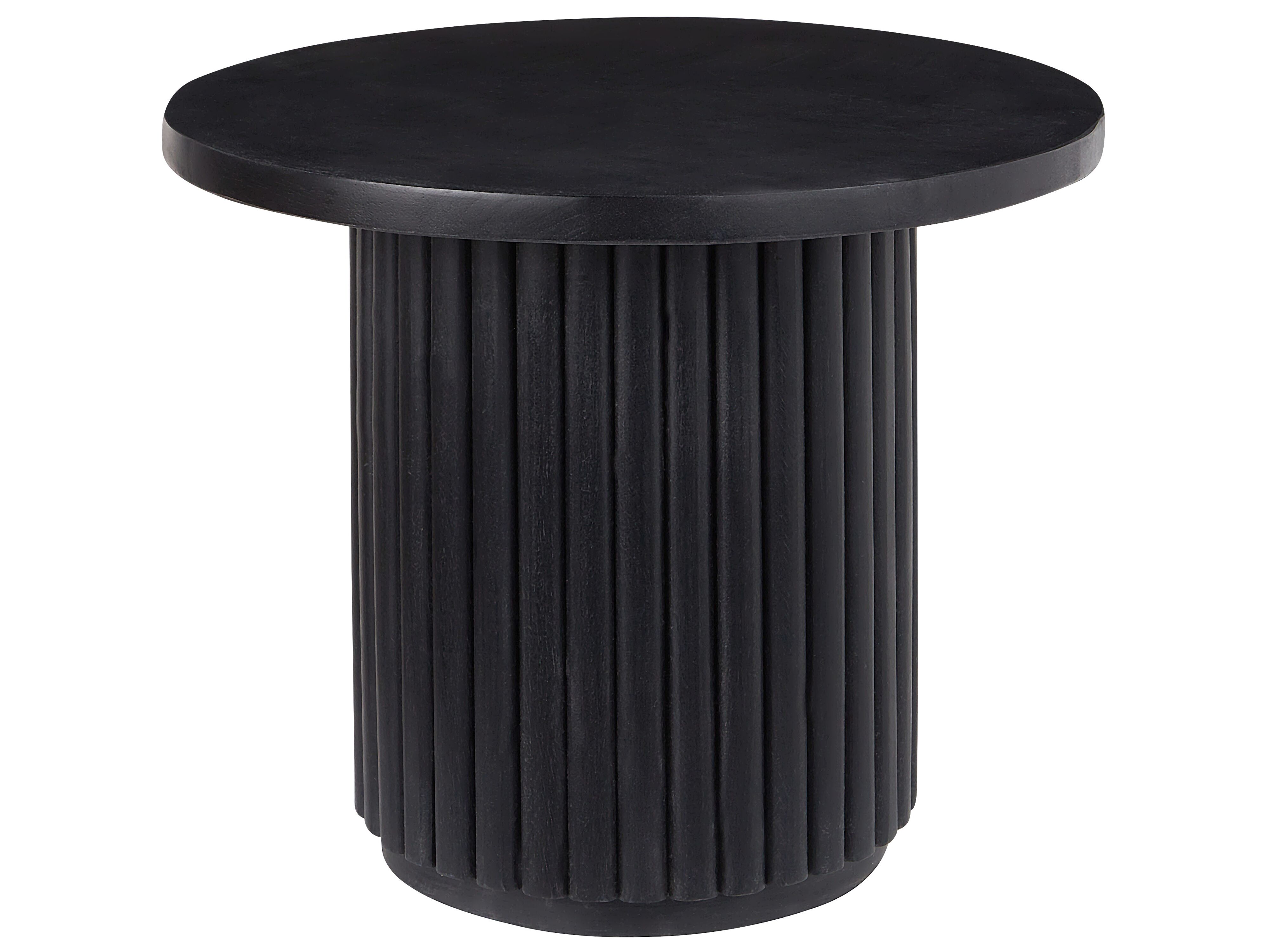 Coffee Table LEMONT Mango Wood Black