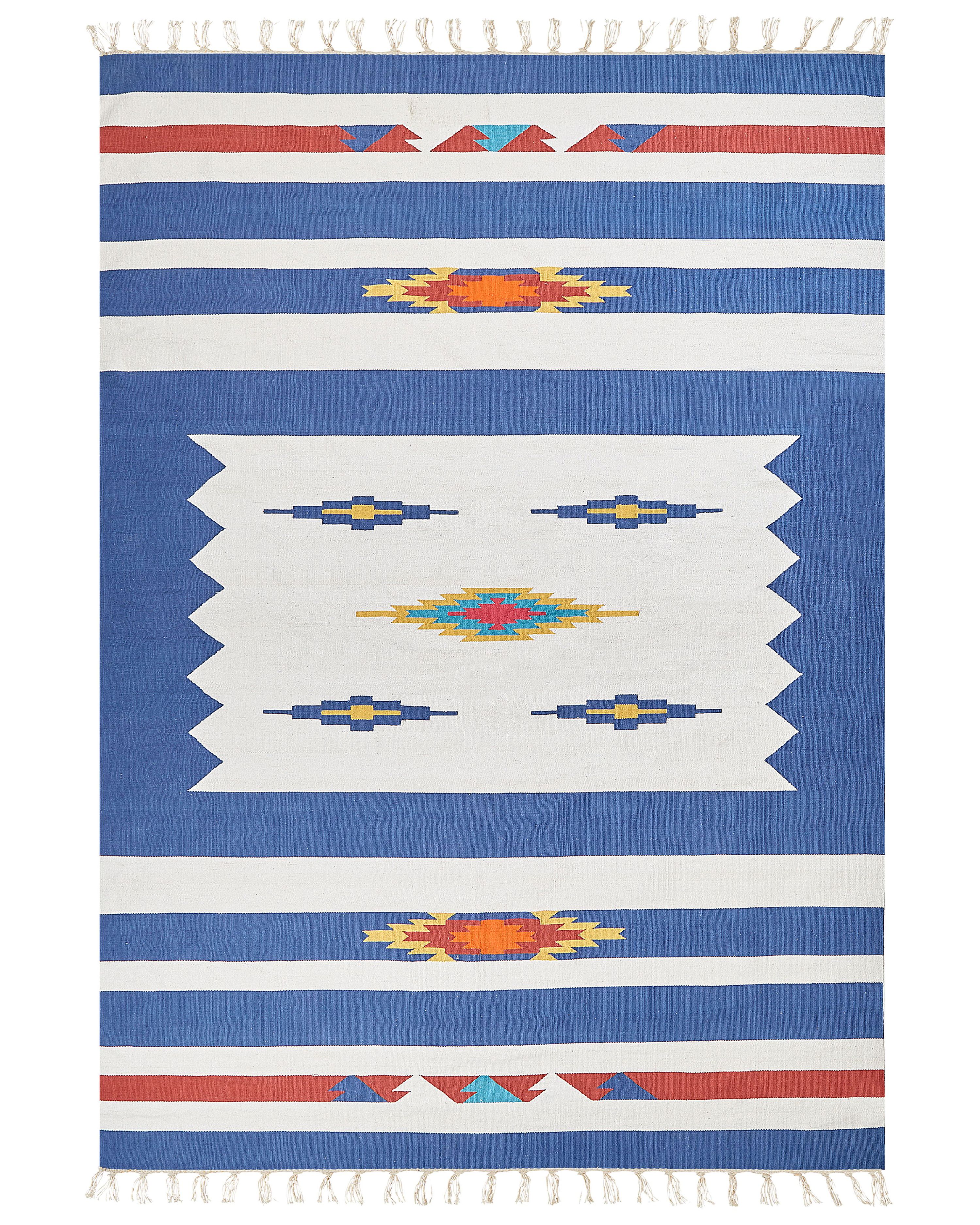 Rug VARSER Multicolour 200 x 300 cm Cotton Kilim