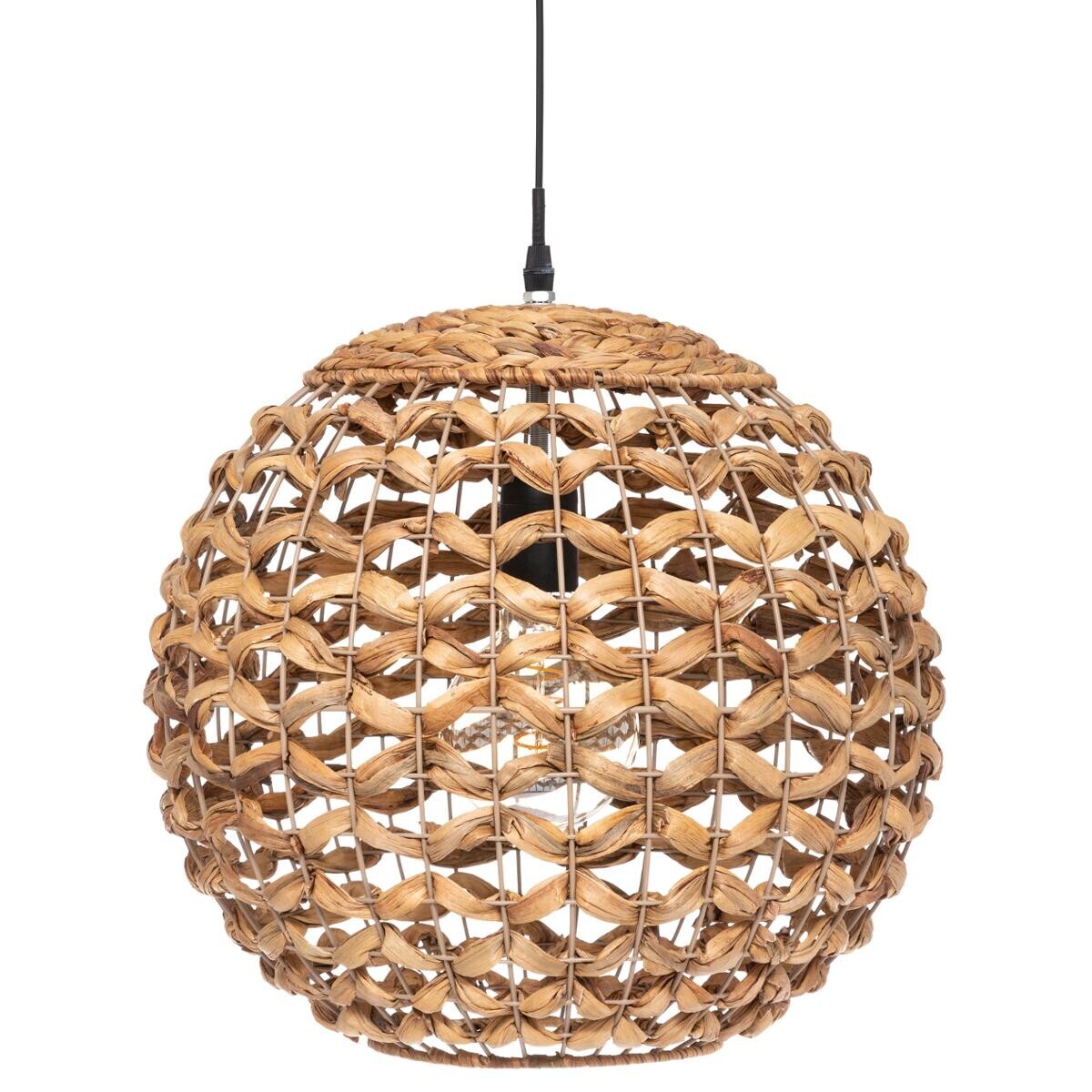 Suspension lamp "Sand" Natural fibre, D.38 cm