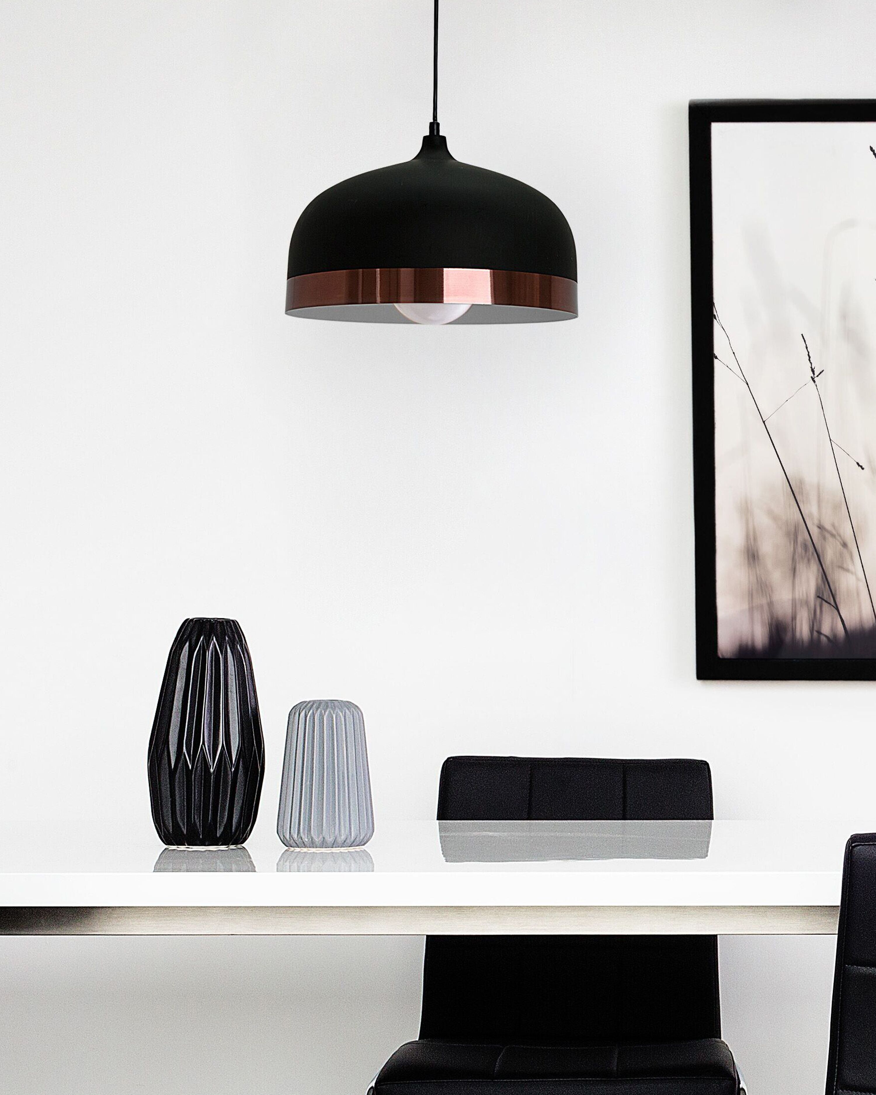 Pendant Lamp PARINA Metal Black