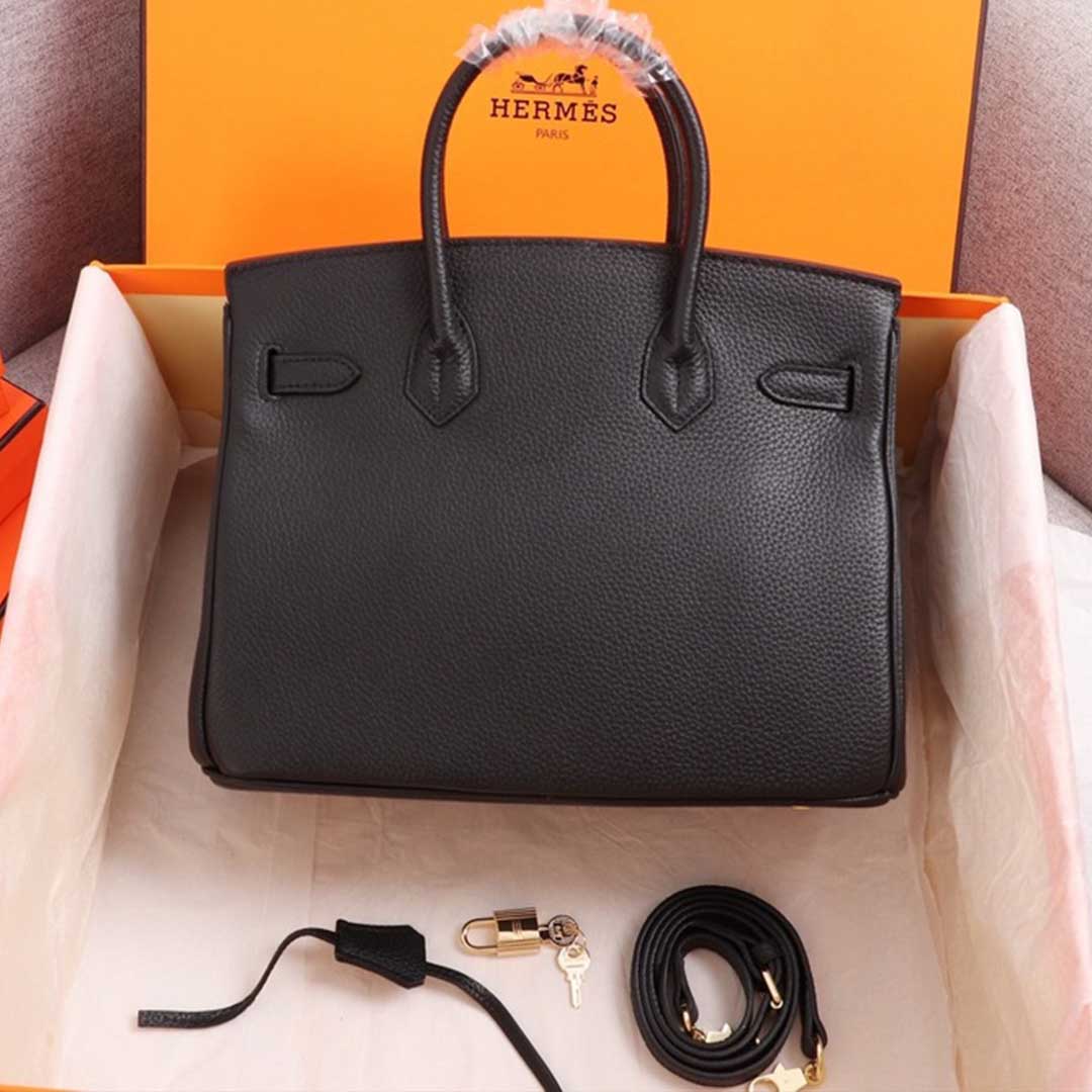 Replica Hermes Aaa-Birkin 25/30/35 Bag Black/White/Pink1:1High-quality replica