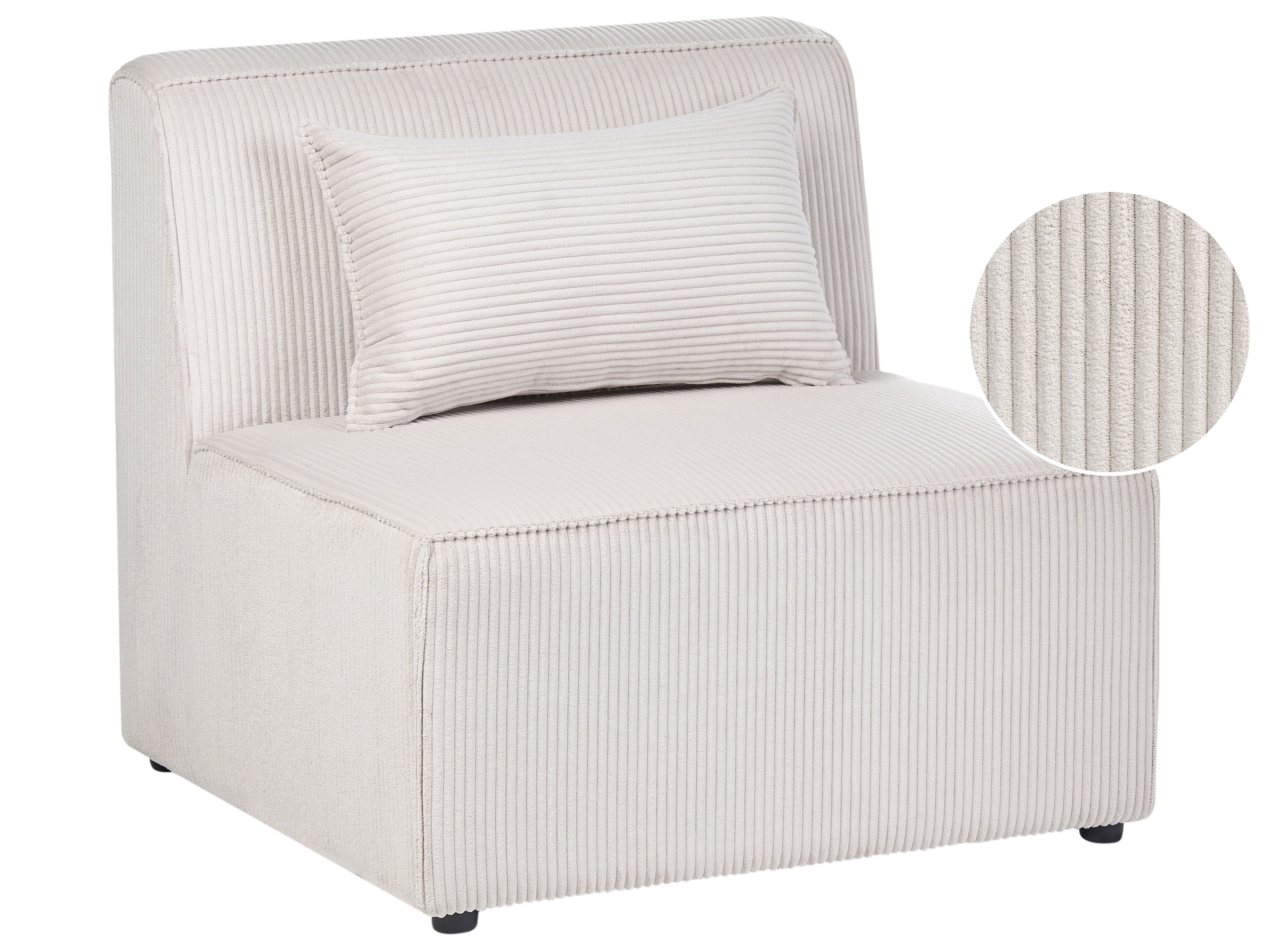1-Seat Section LEMVIG Corduroy Beige