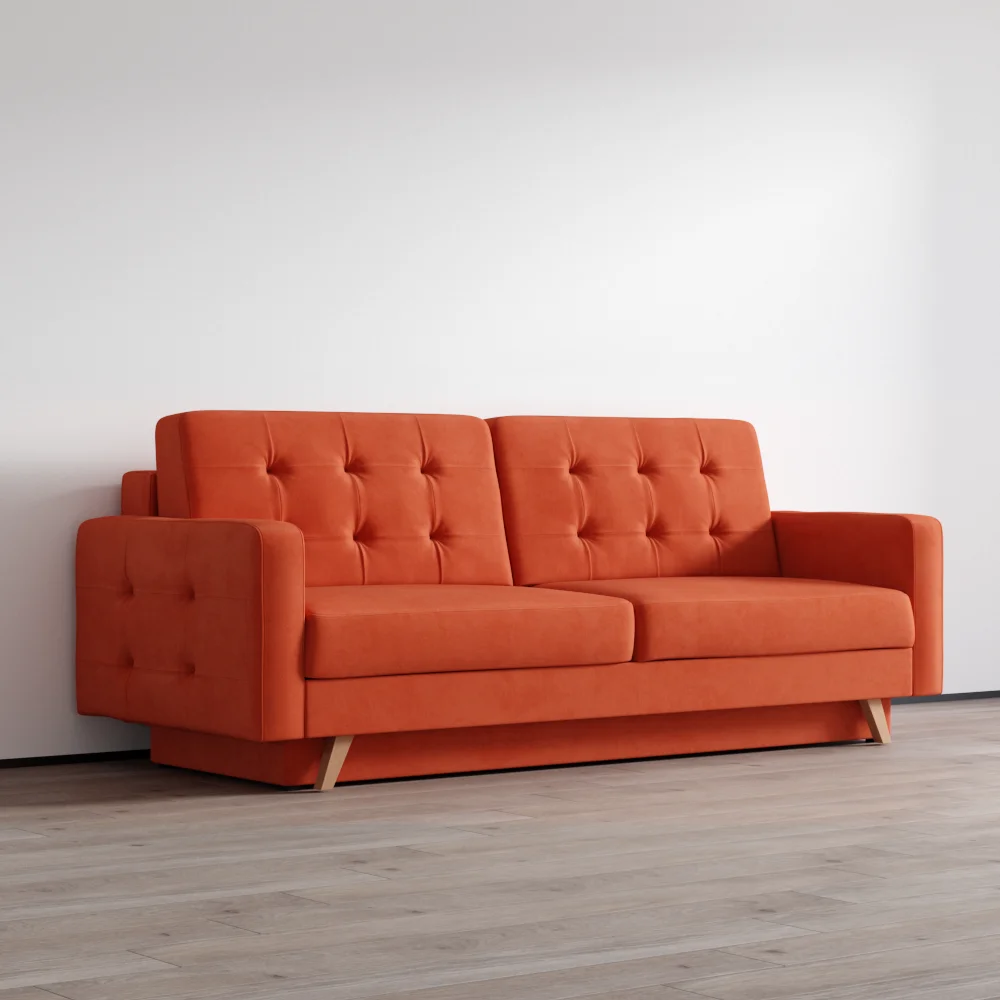 Meble Furniture Vegas Queen Sofa Bed with Storage, Multiple Colors - Image 17