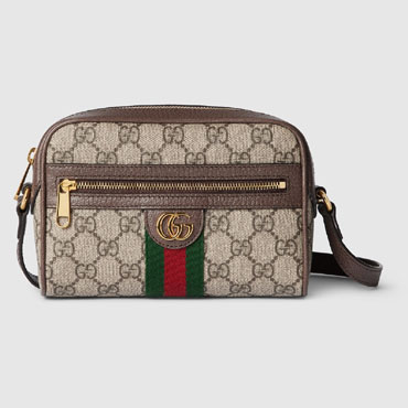 Gucci Ophidia mini bag in dark brown 816359