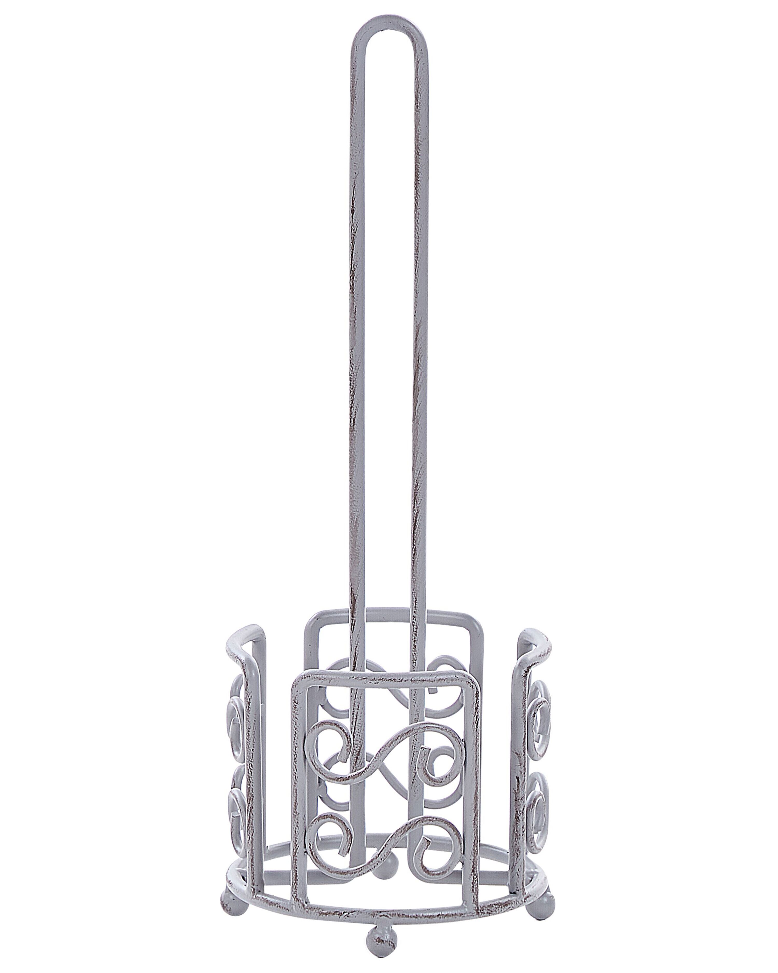 Toilet Paper Holder MANDI Metal Grey