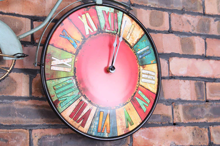Creative Bicycle Wall Clock