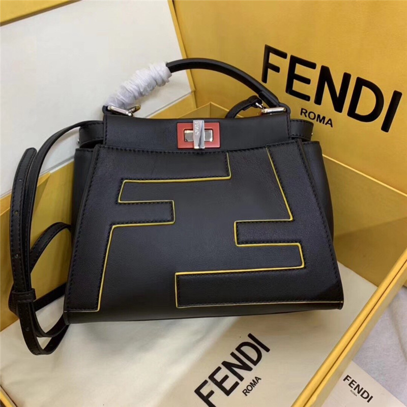 fendi peekaboo bag black - Replicaclubs